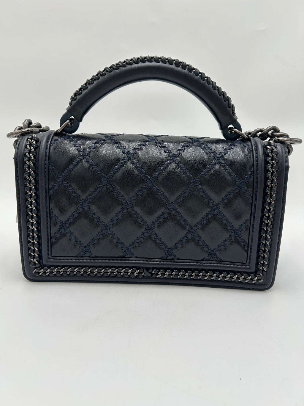 Chanel Top Handle Le Boy Old Medium