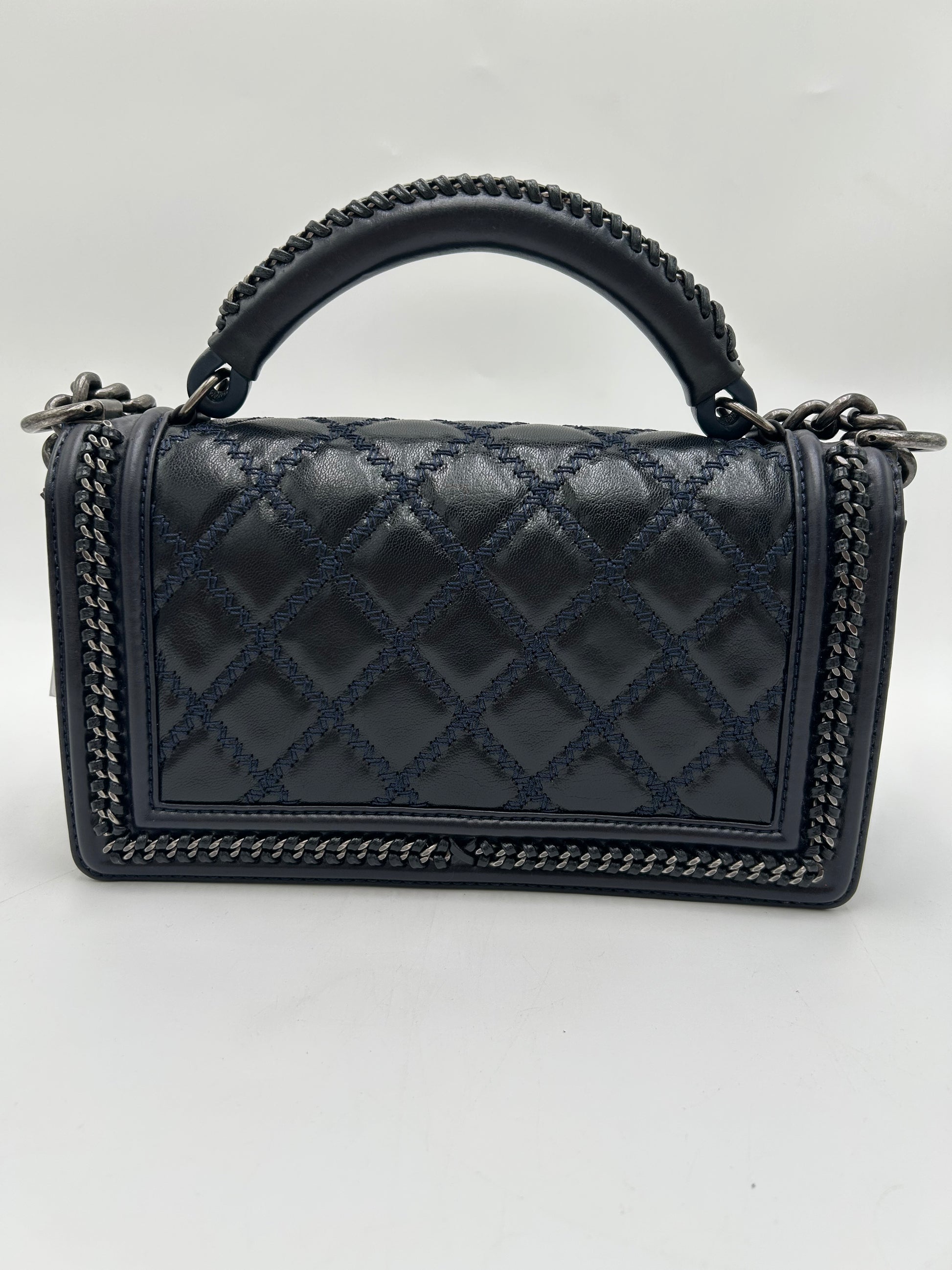 Chanel Top Handle Le Boy Old Medium