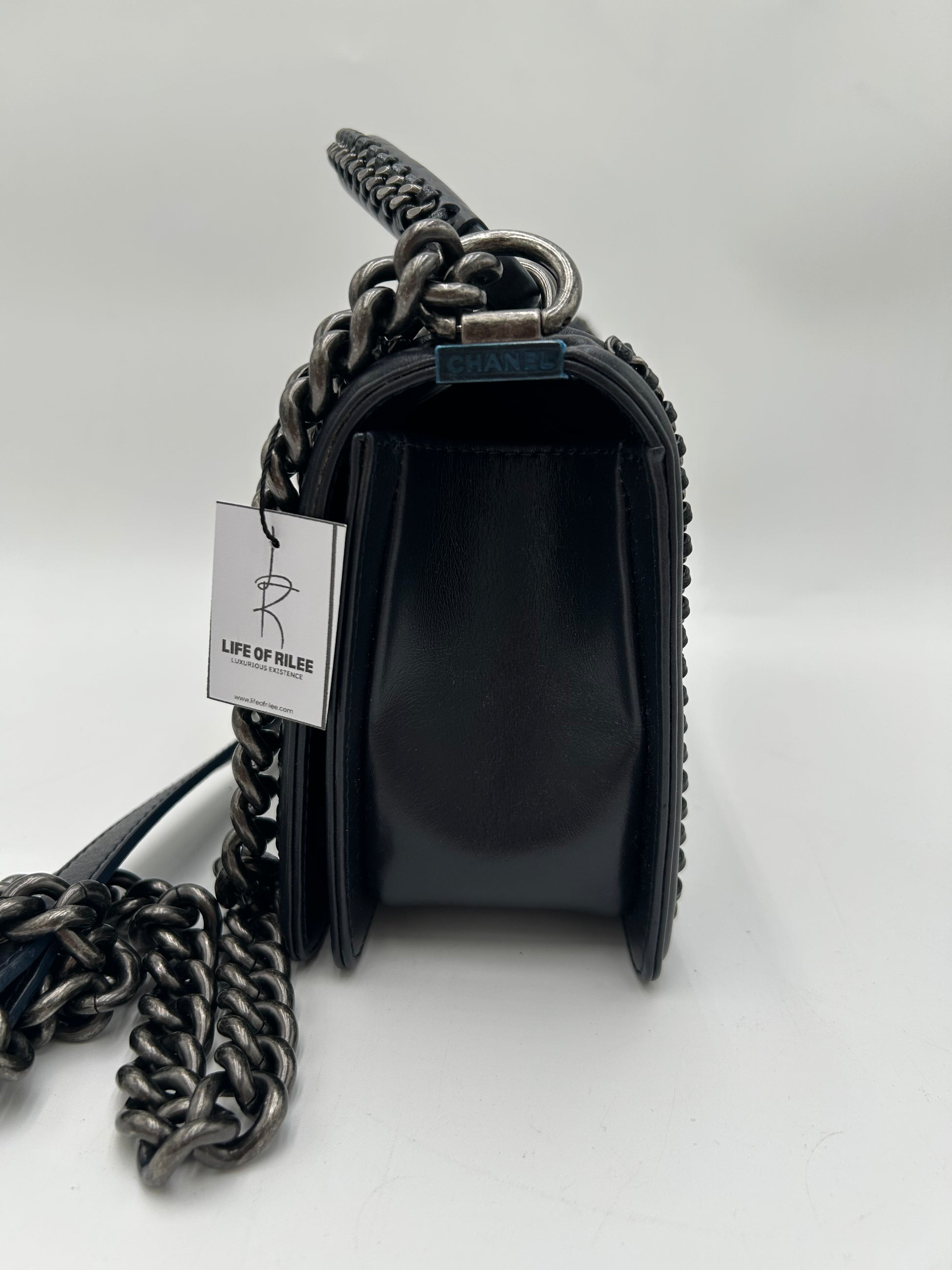 Chanel Top Handle Le Boy Old Medium
