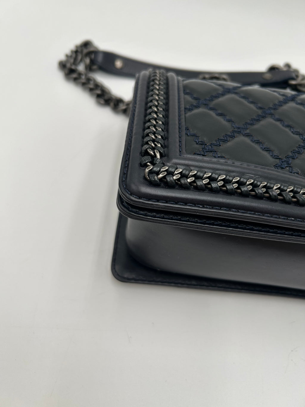 Chanel Top Handle Le Boy Old Medium