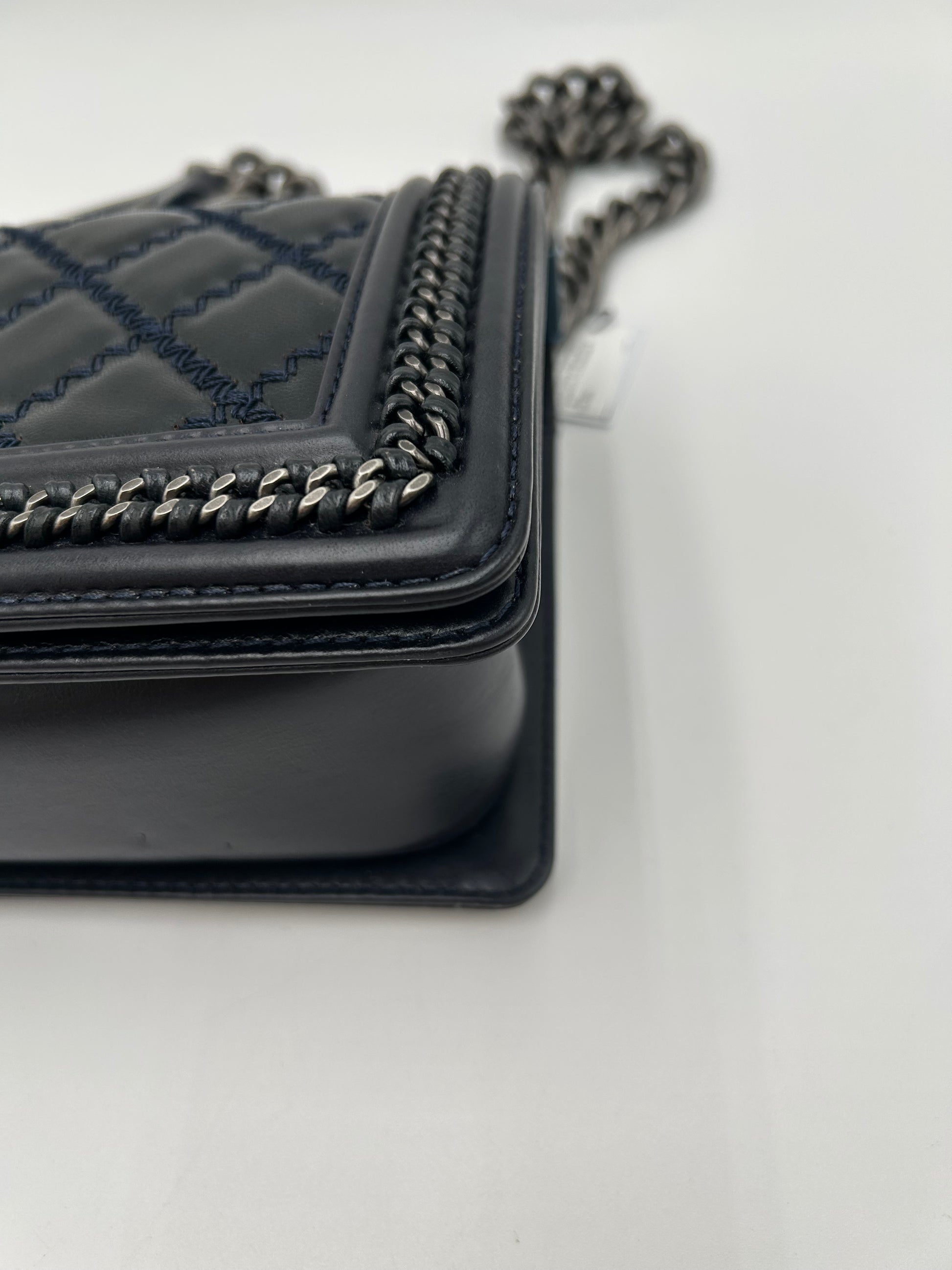 Chanel Top Handle Le Boy Old Medium