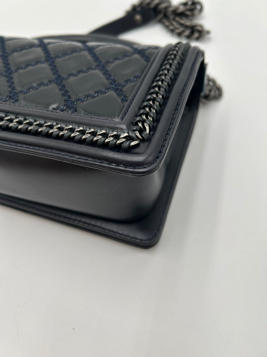 Chanel Top Handle Le Boy Old Medium