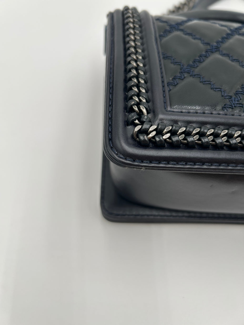 Chanel Top Handle Le Boy Old Medium