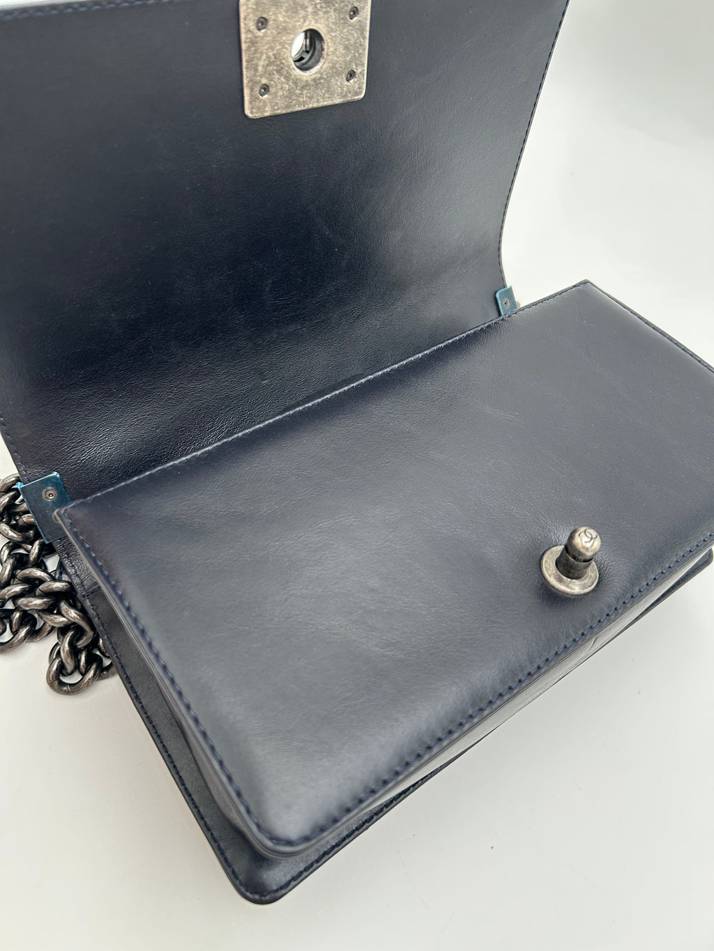 Chanel Top Handle Le Boy Old Medium