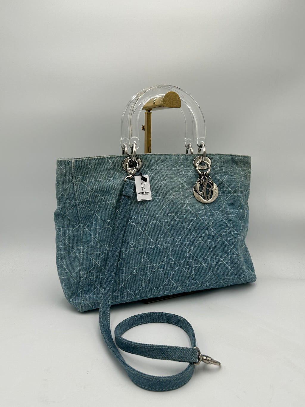 Christian Dior Cannage Lady Satchel