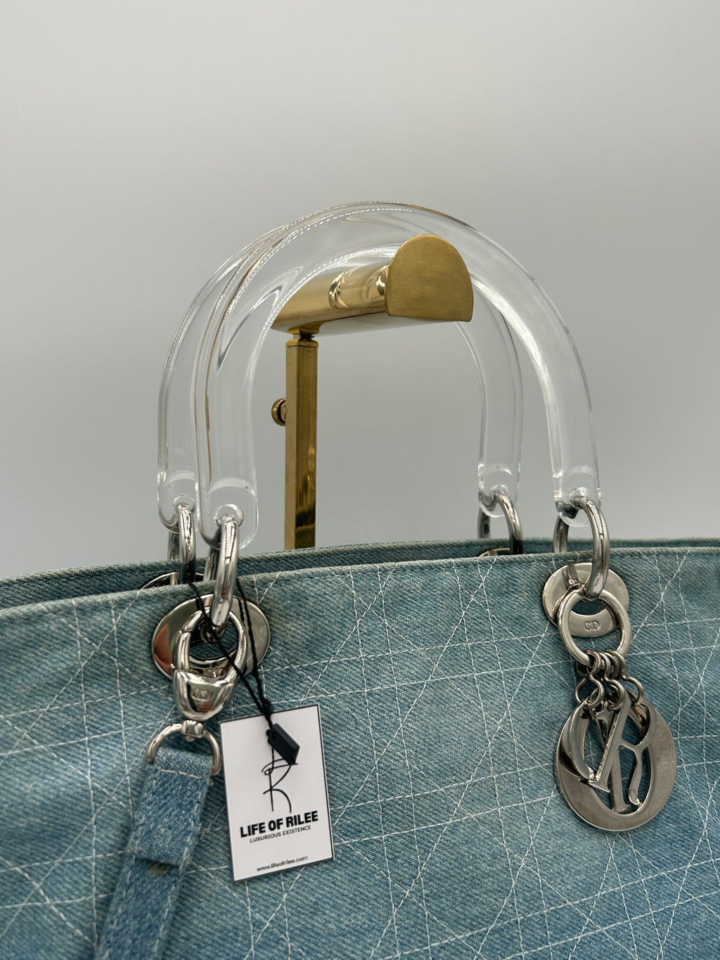 Christian Dior Cannage Lady Satchel