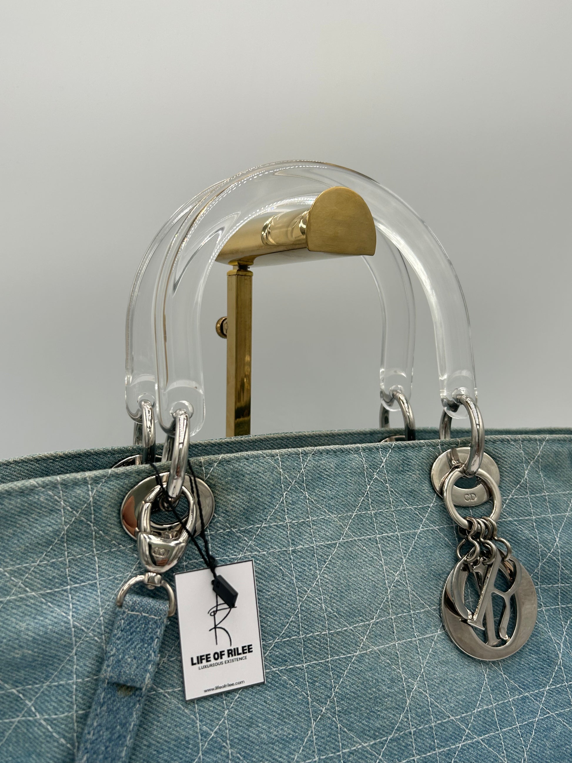 Christian Dior Cannage Lady Satchel
