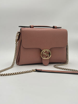 Gucci Interlocking Top Handle Flap