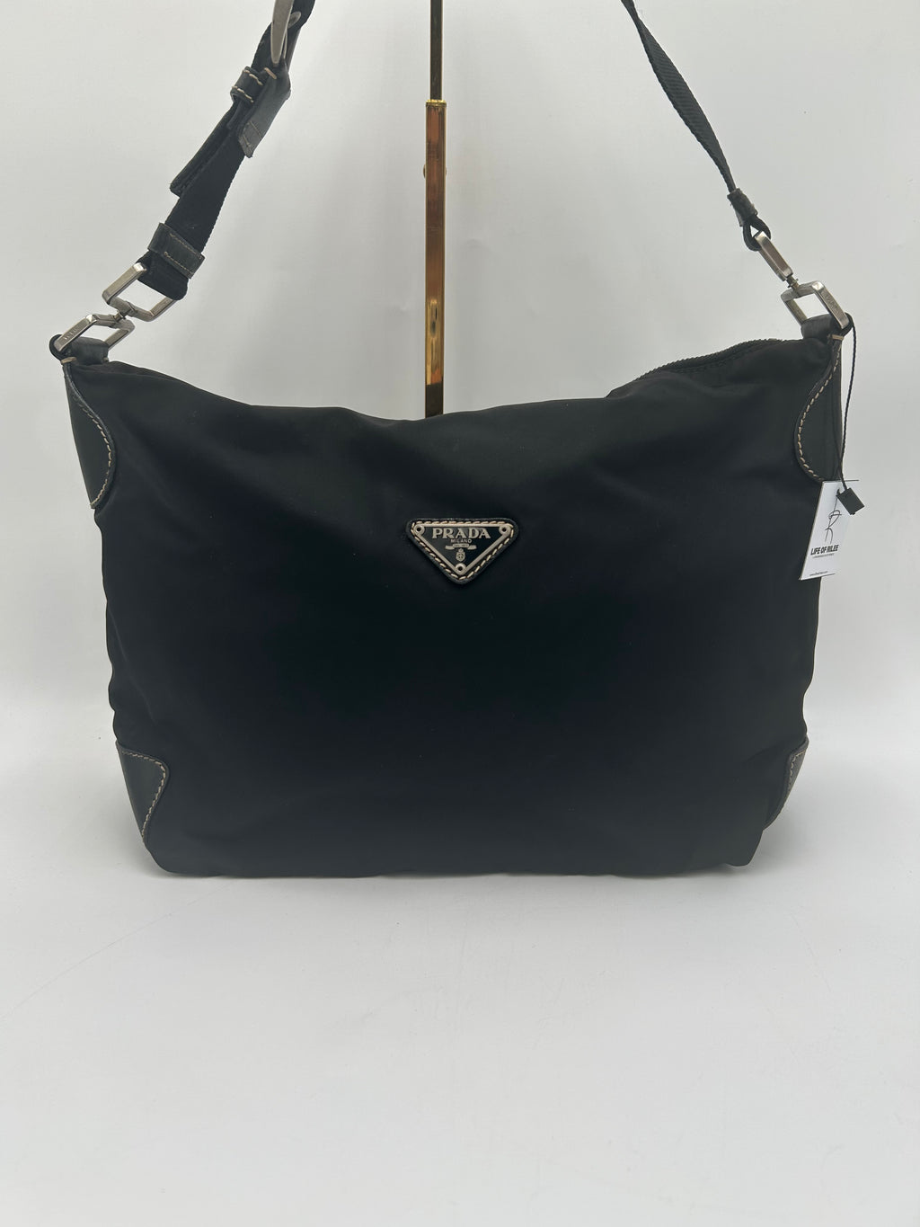 Prada Nylon Hobo Shoulderbag