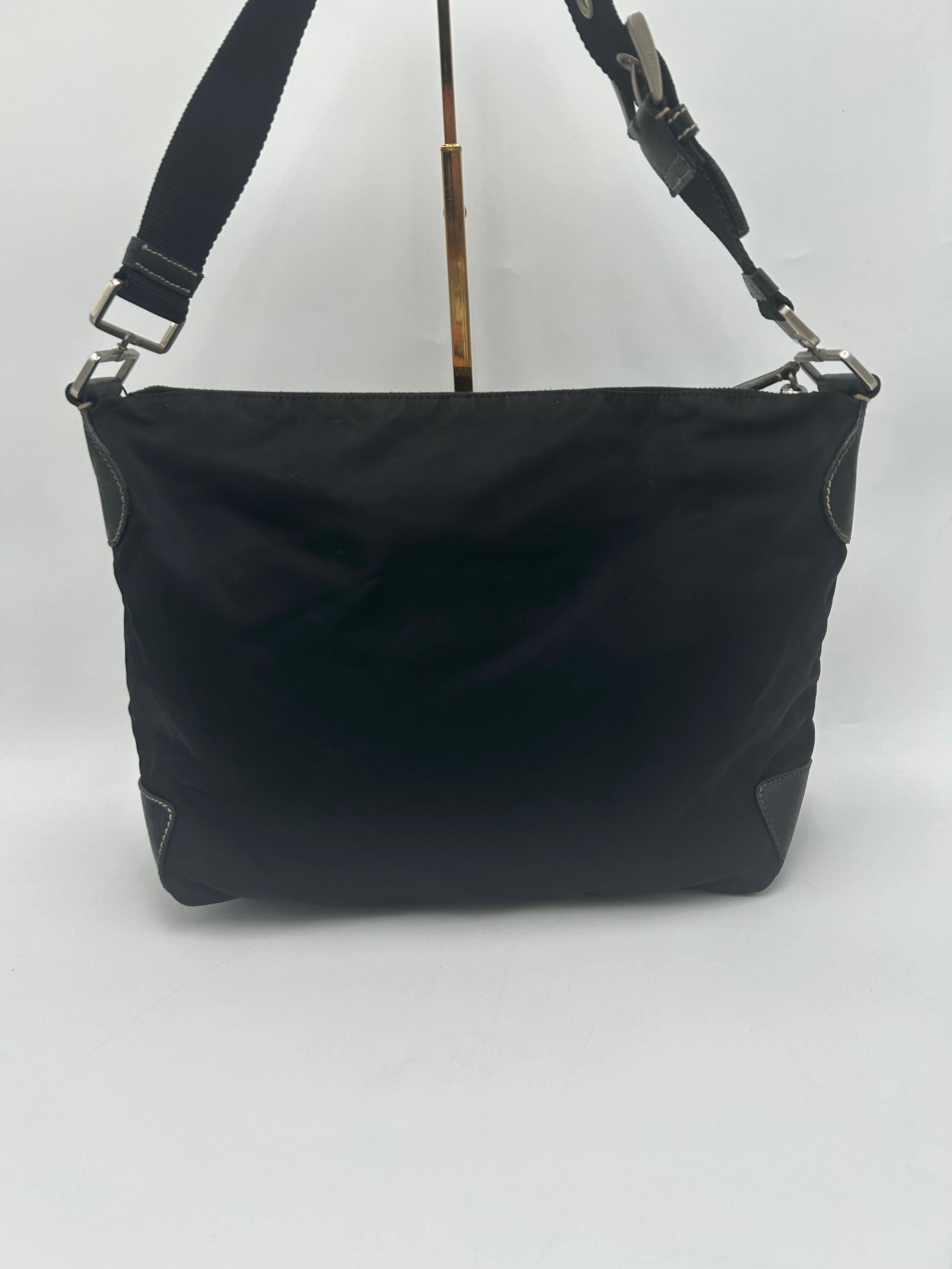 Prada Nylon Hobo Shoulderbag