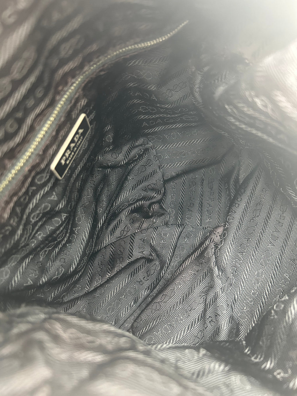 Prada Nylon Hobo Shoulderbag