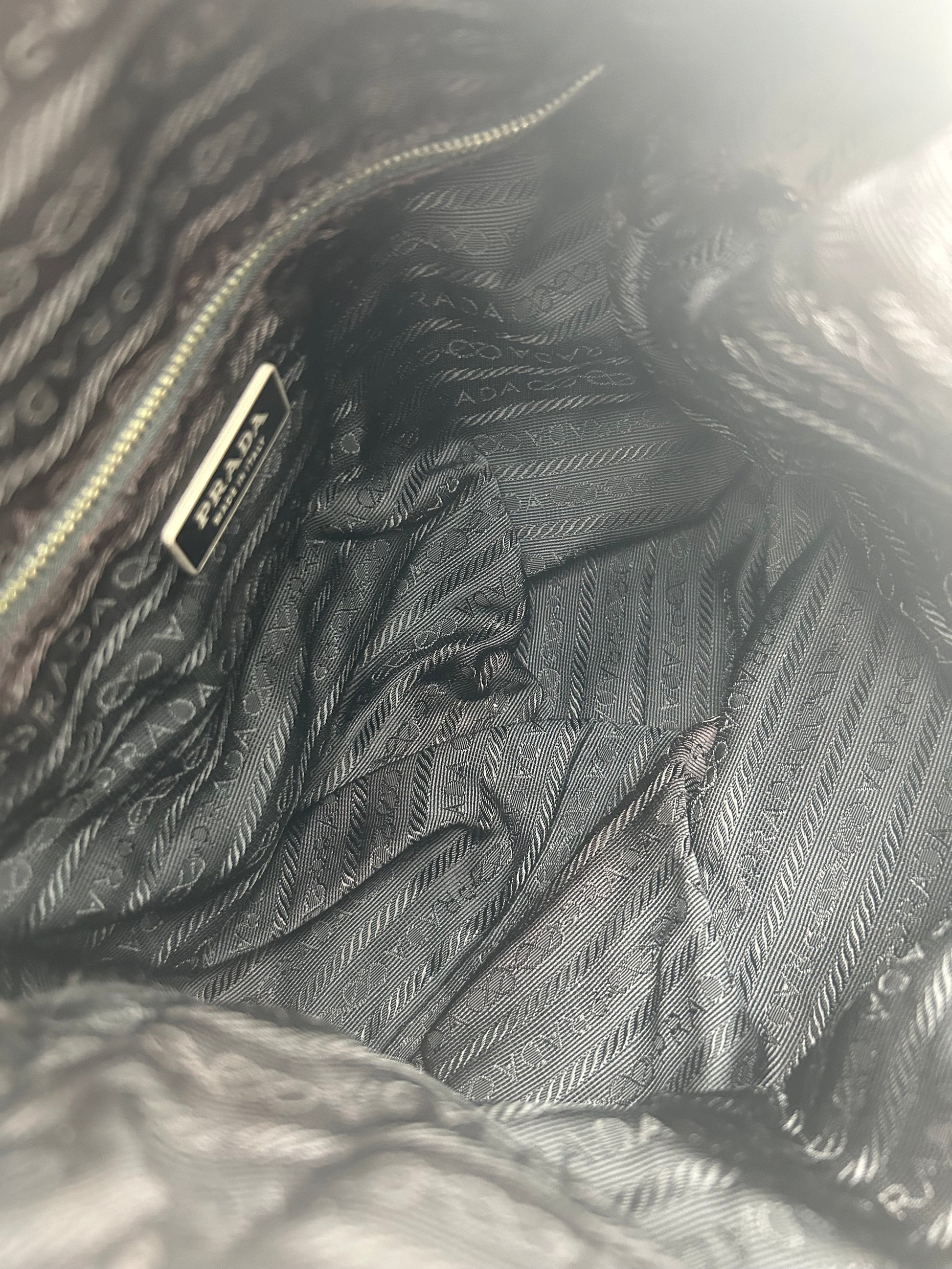 Prada Nylon Hobo Shoulderbag