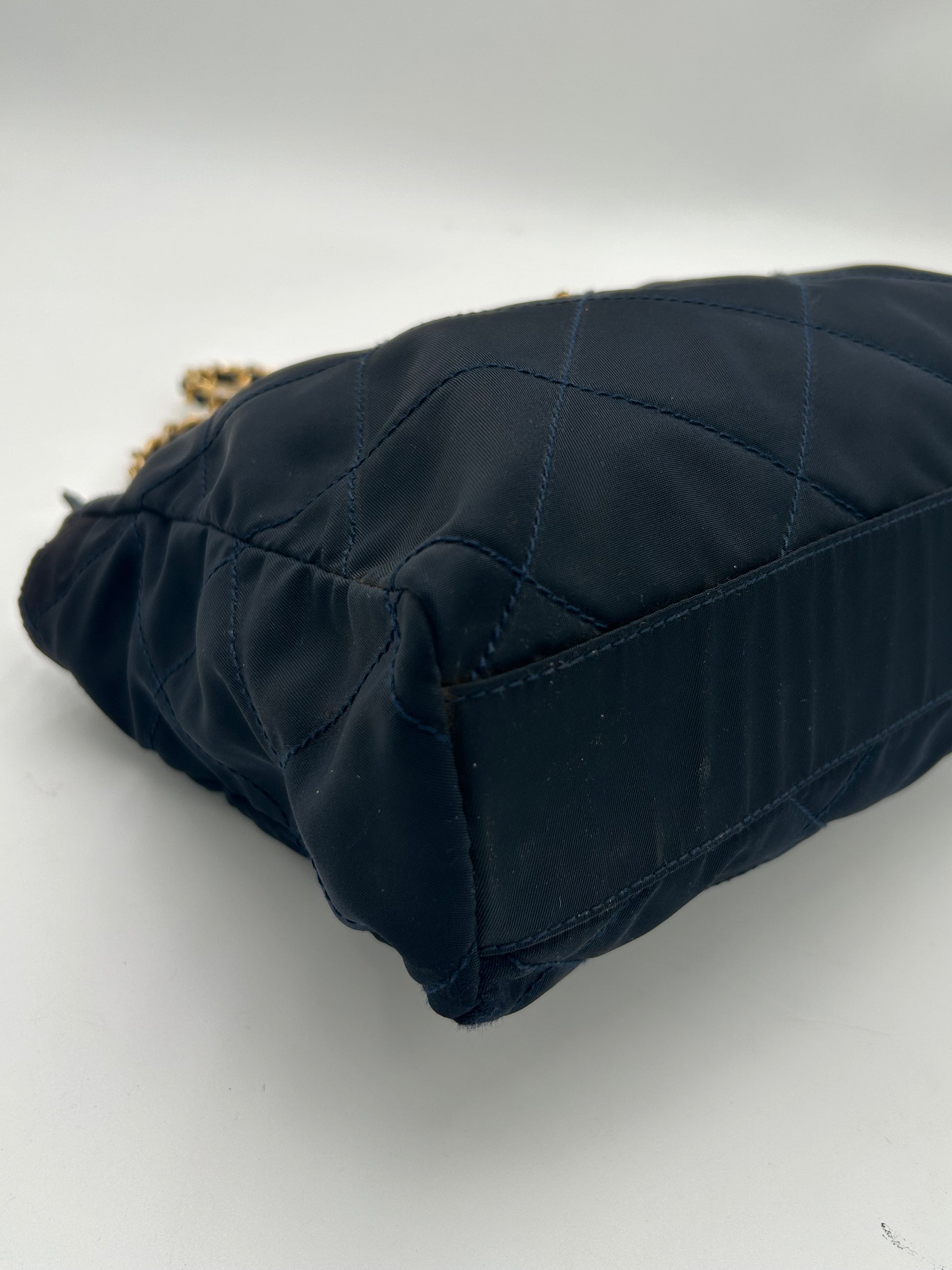 Prada Nylon Chain Tote