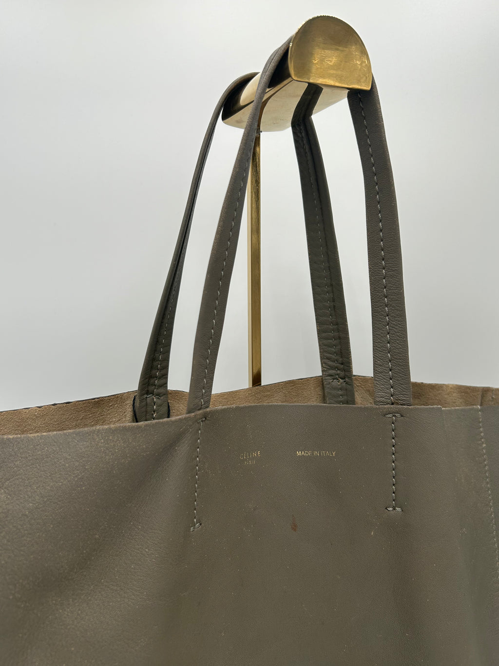 Celine Cabas Tote Gray