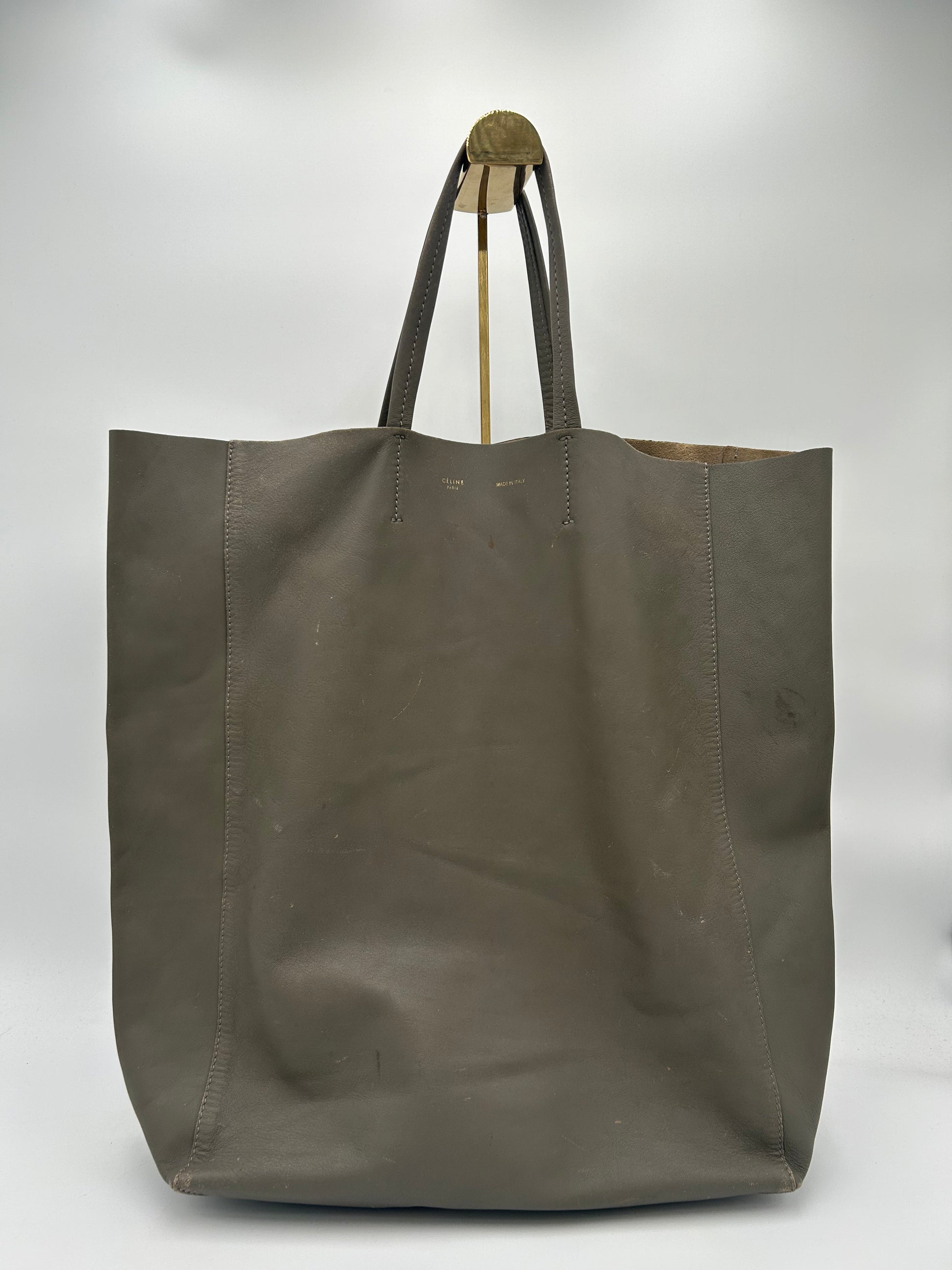 Celine Cabas Tote Gray