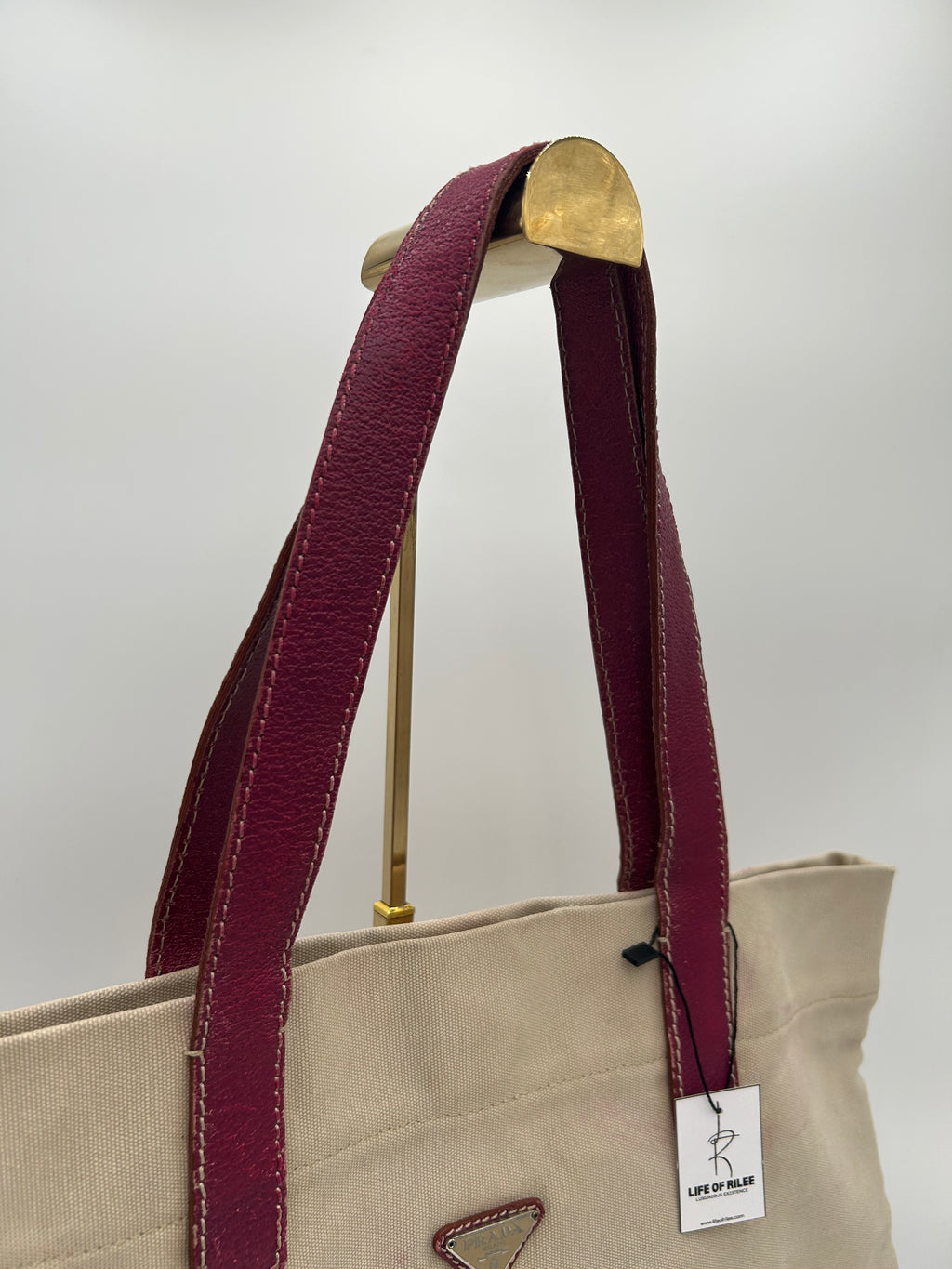 Prada Canvas Tote
