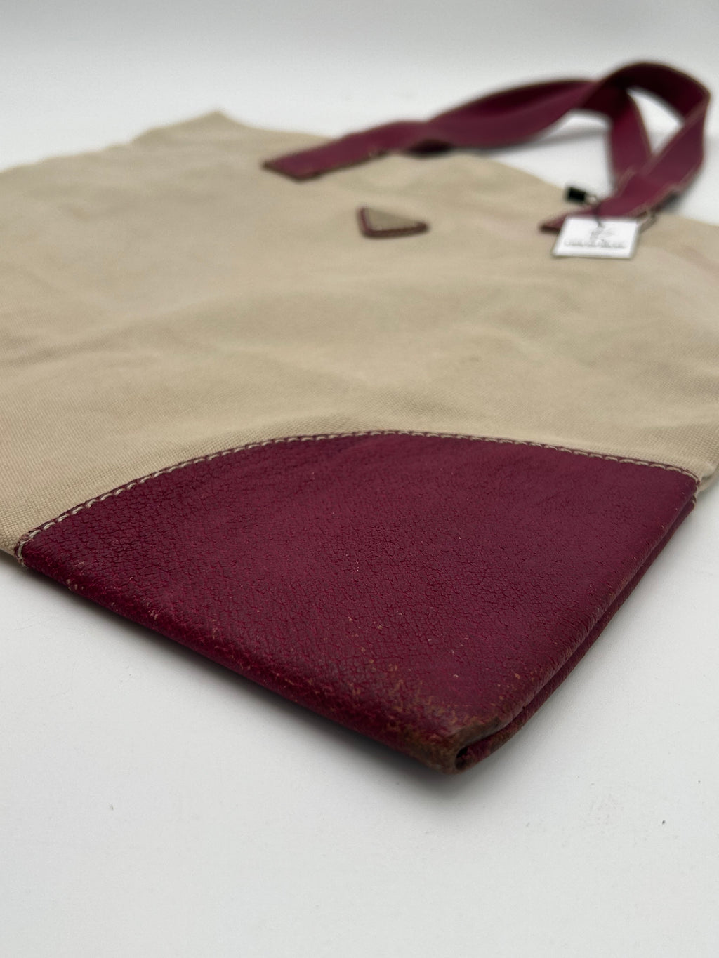 Prada Canvas Tote