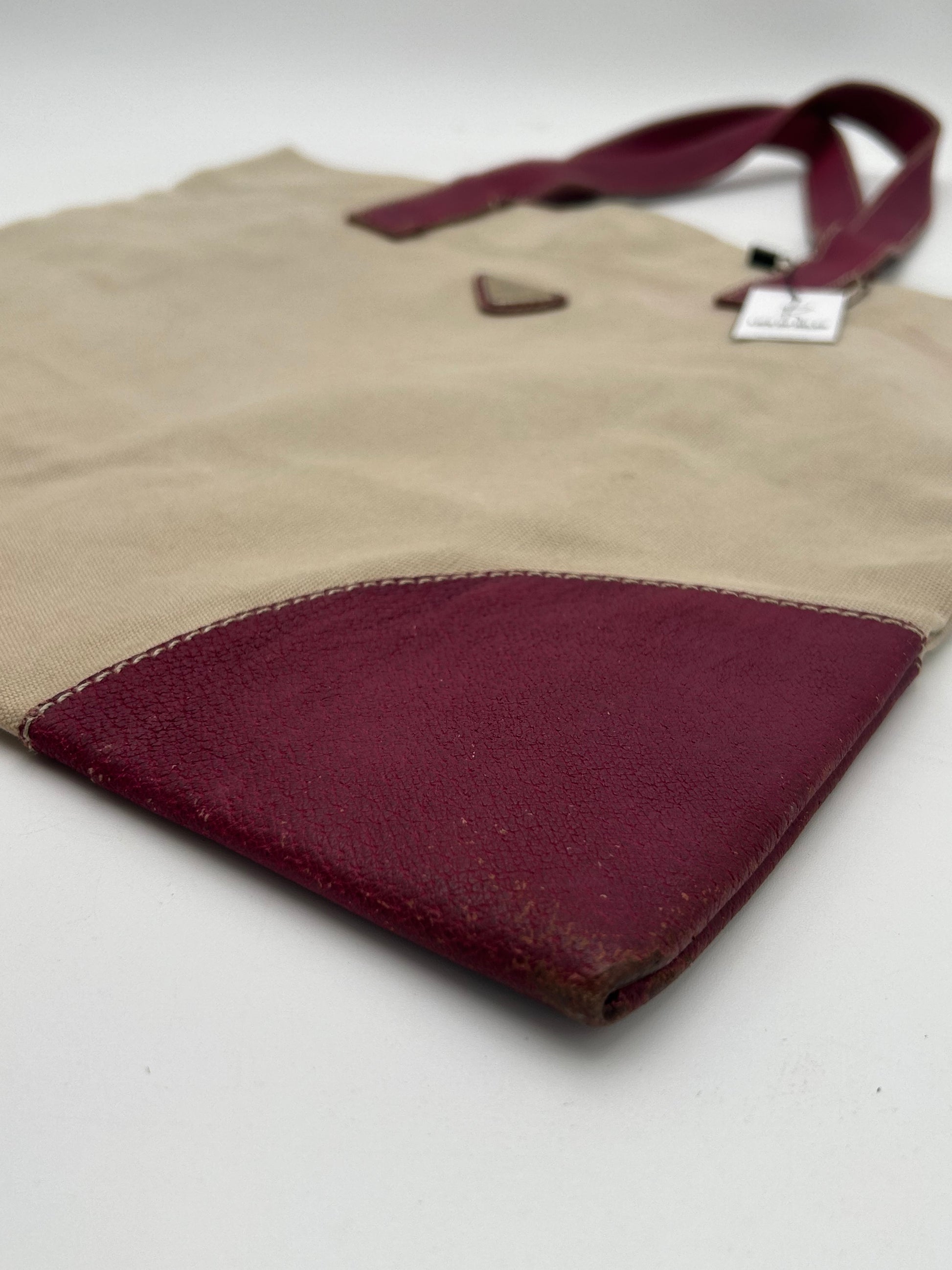 Prada Canvas Tote