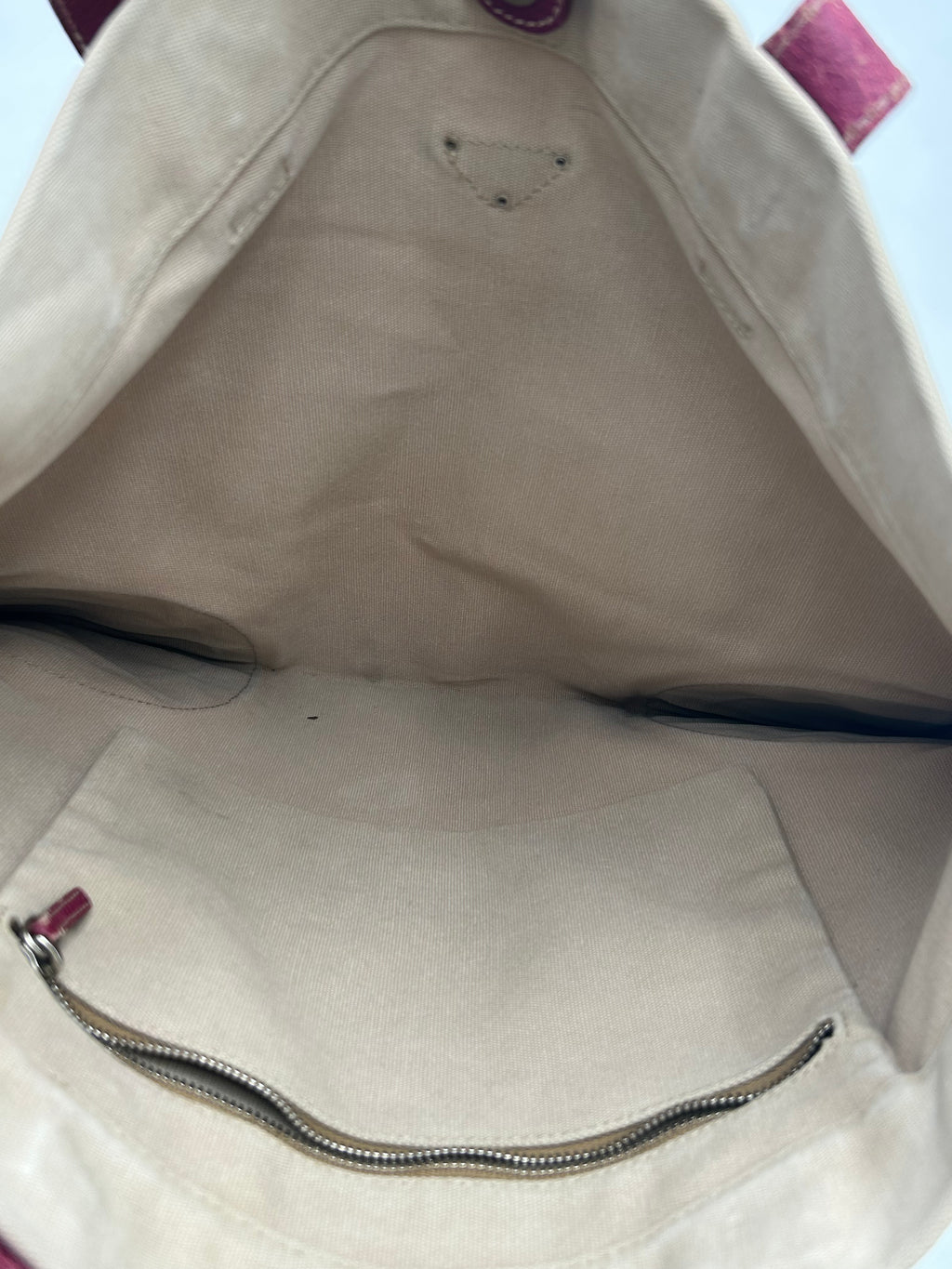 Prada Canvas Tote