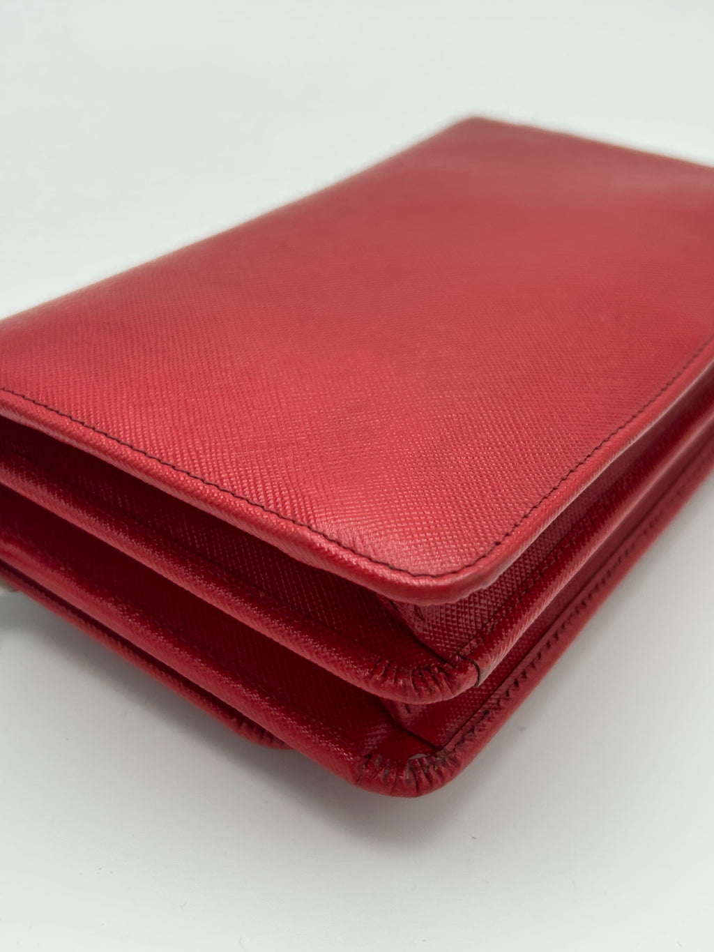 Prada Bow Flap Wallet on Strap