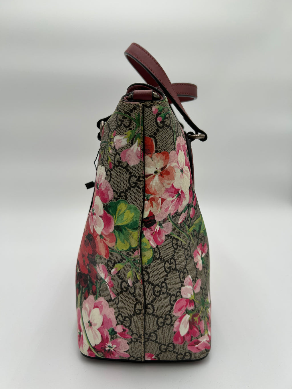 Gucci Blooms Foldover Two Way Tote