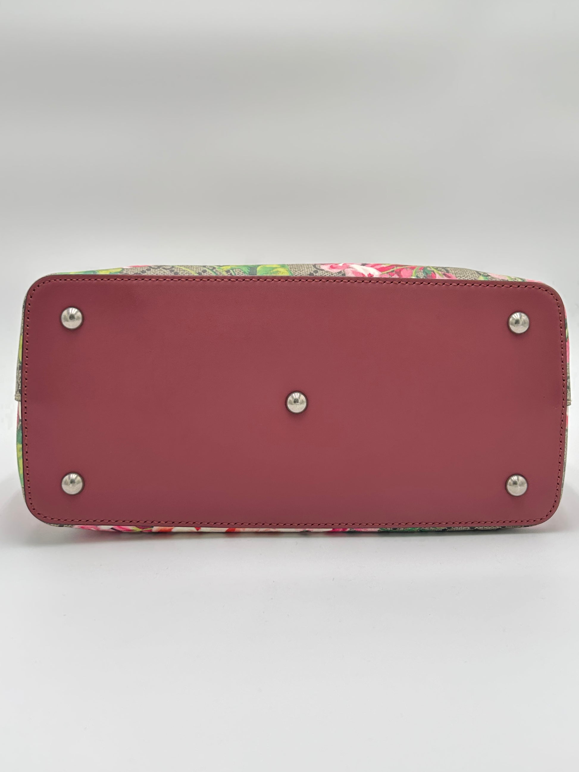 Gucci Blooms Foldover Two Way Tote