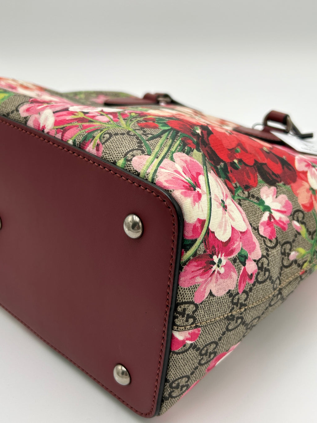 Gucci Blooms Foldover Two Way Tote