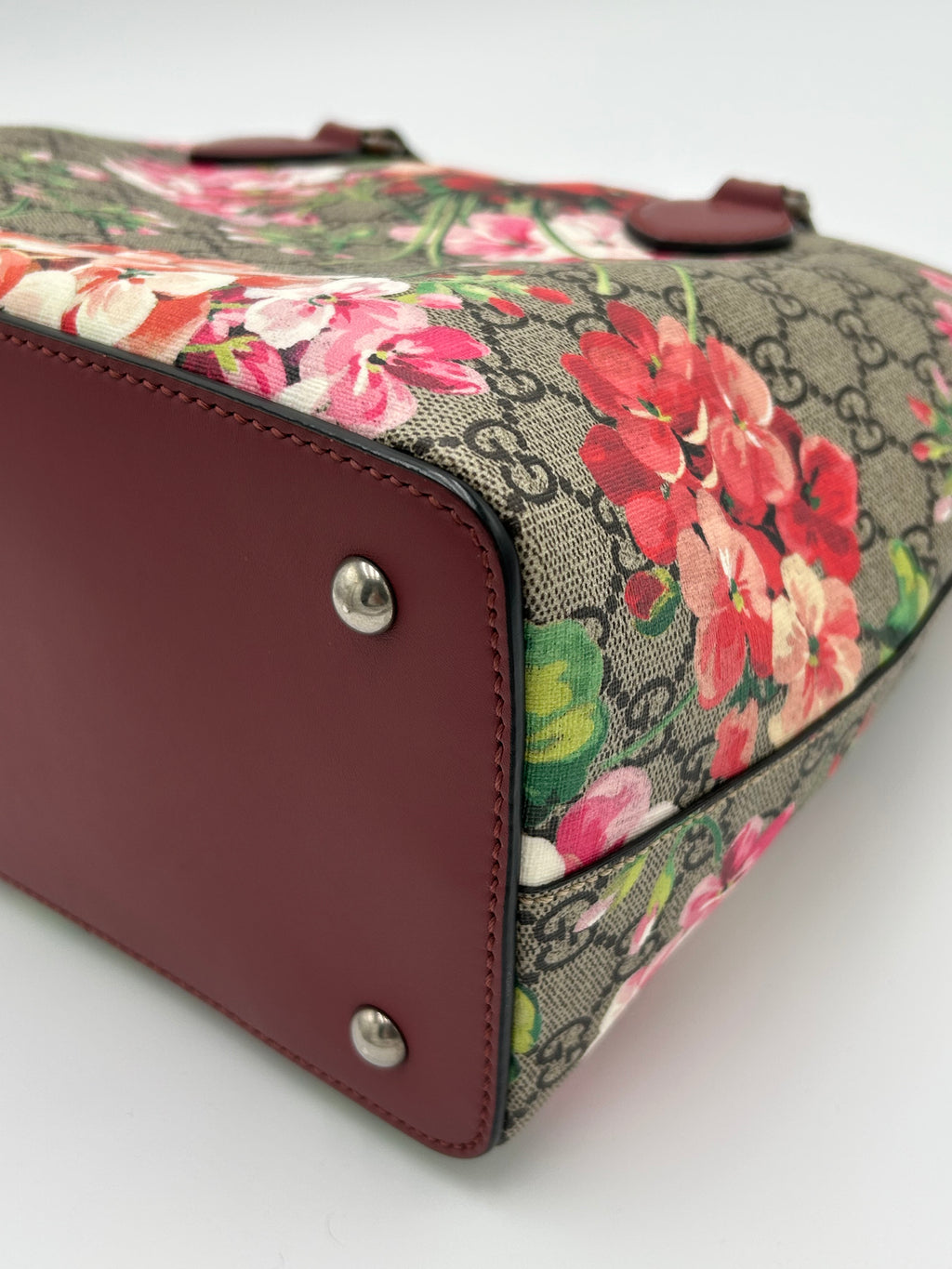 Gucci Blooms Foldover Two Way Tote