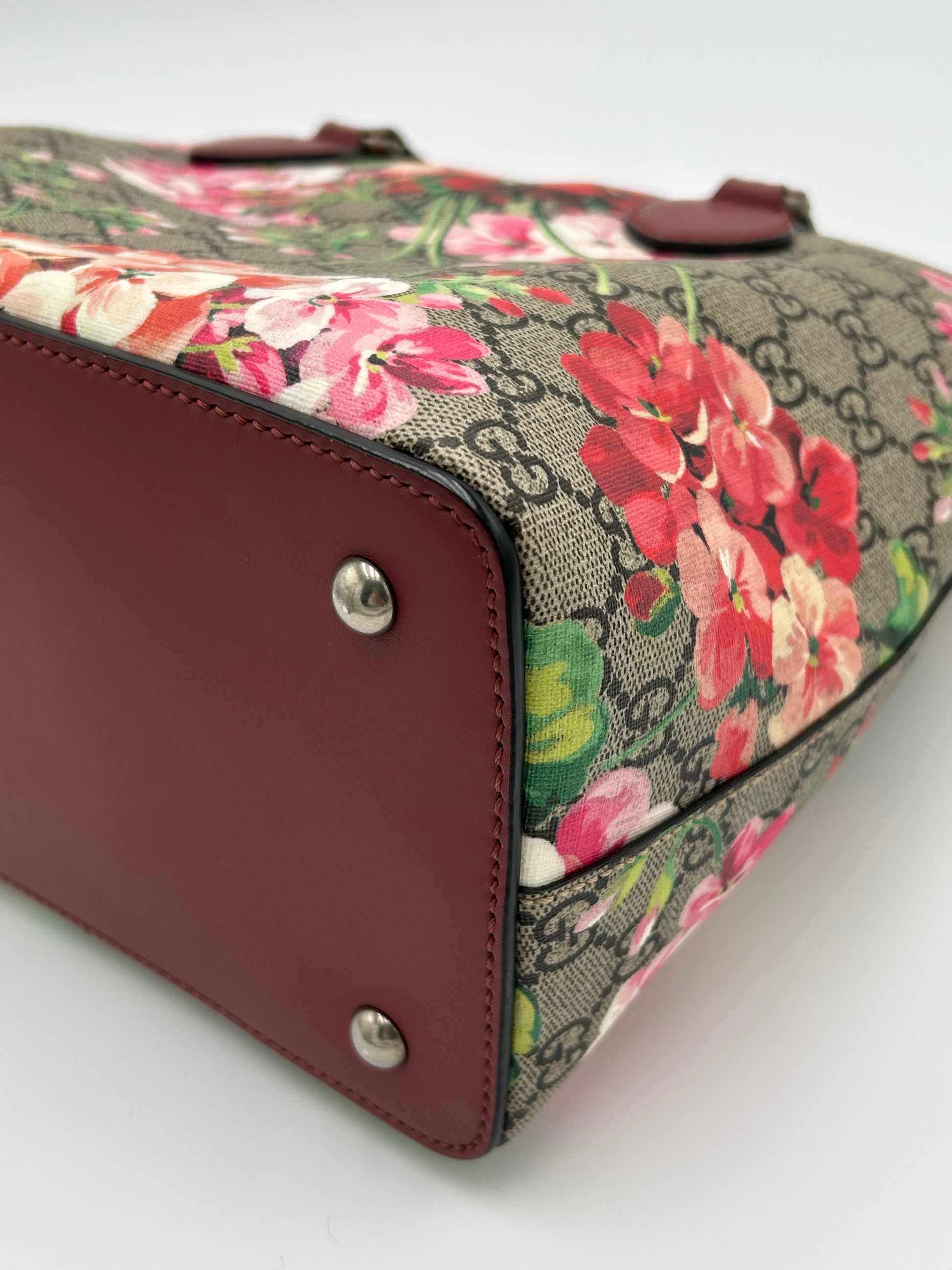Gucci Blooms Foldover Two Way Tote