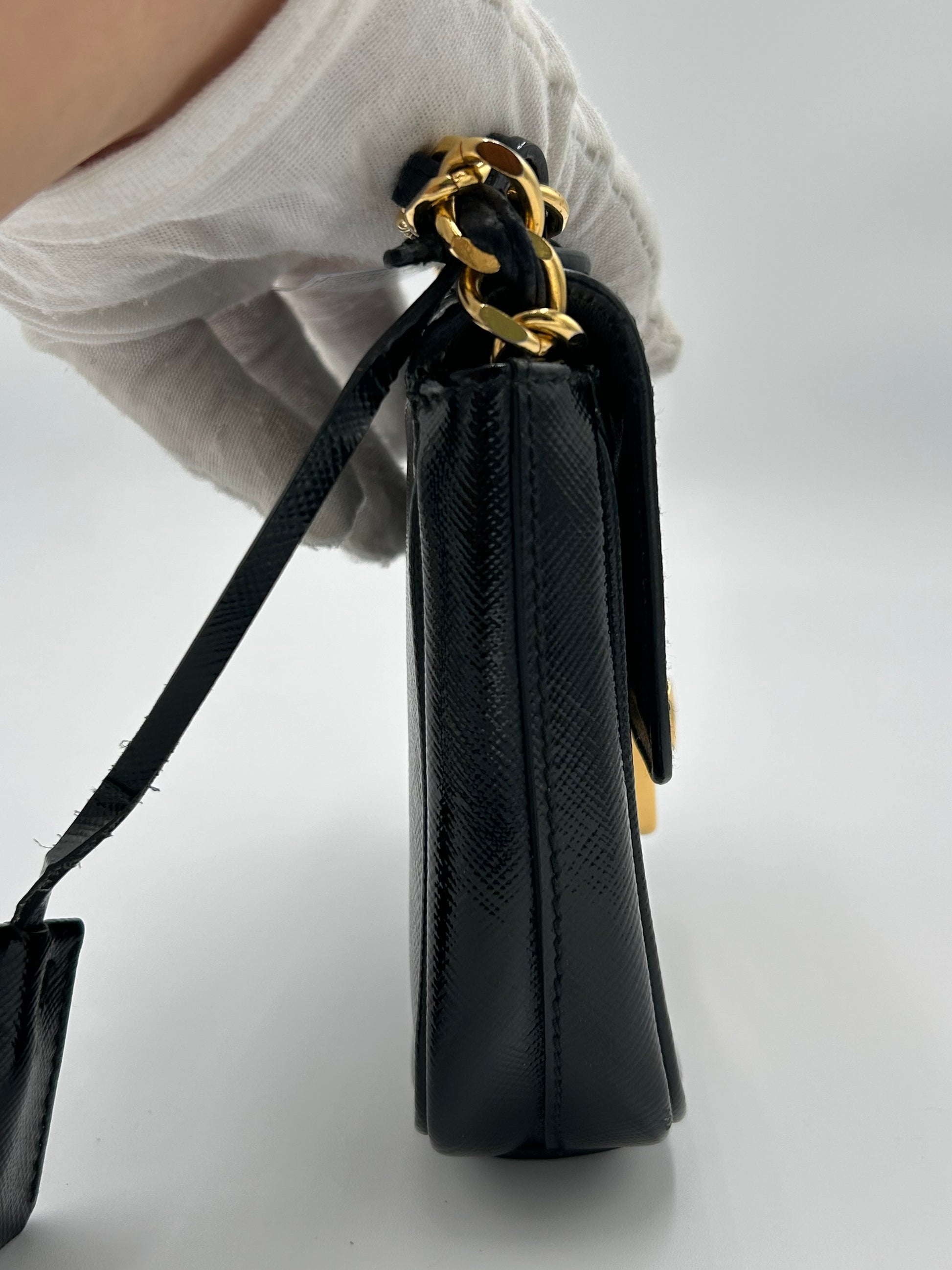 Prada Saffiano Mini Flap
