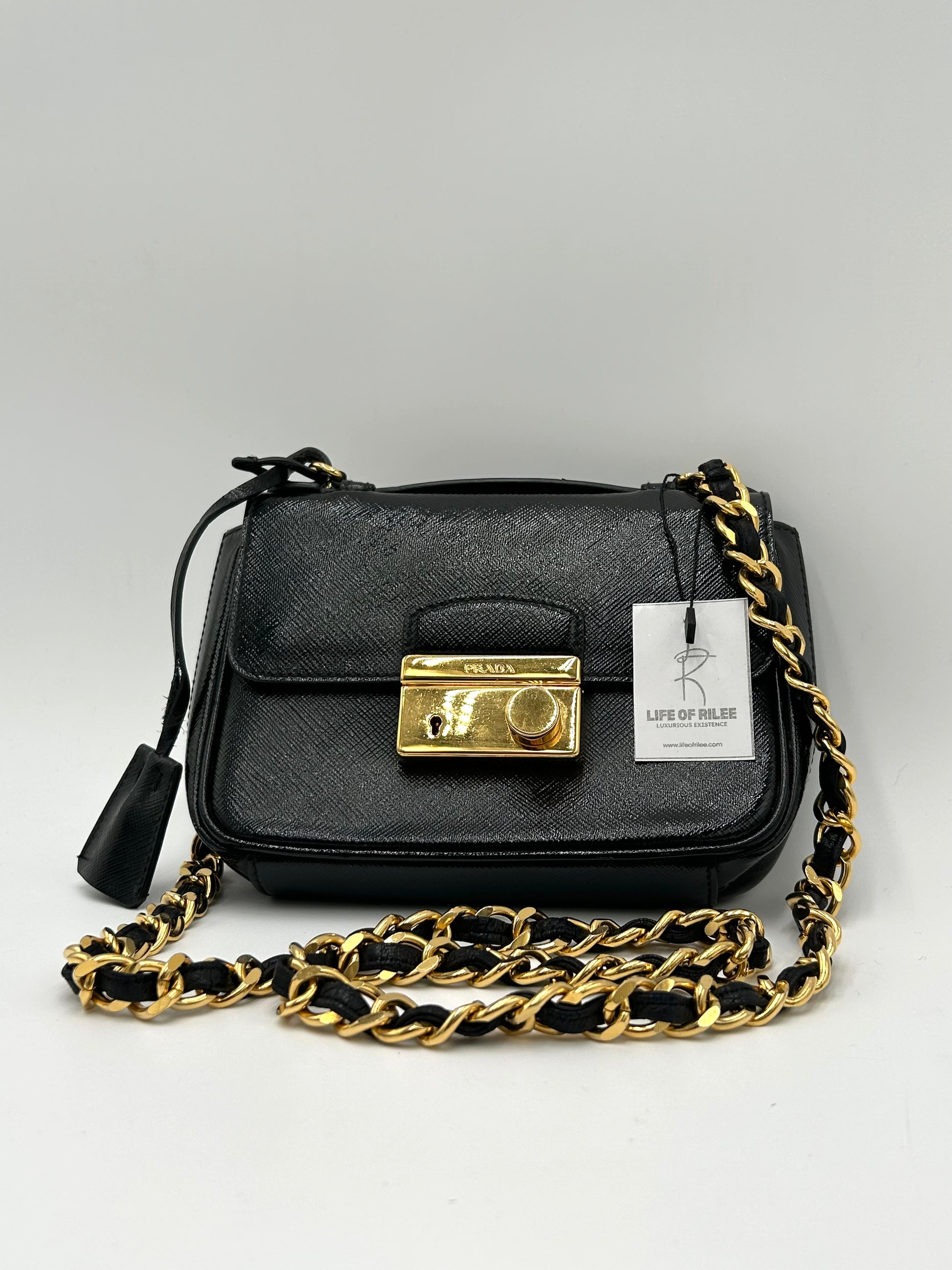 Prada Saffiano Mini Flap