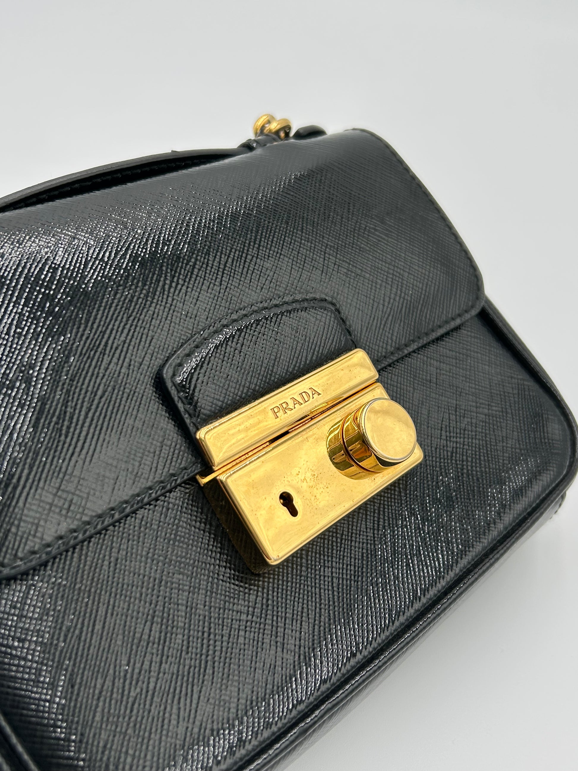 Prada Saffiano Mini Flap