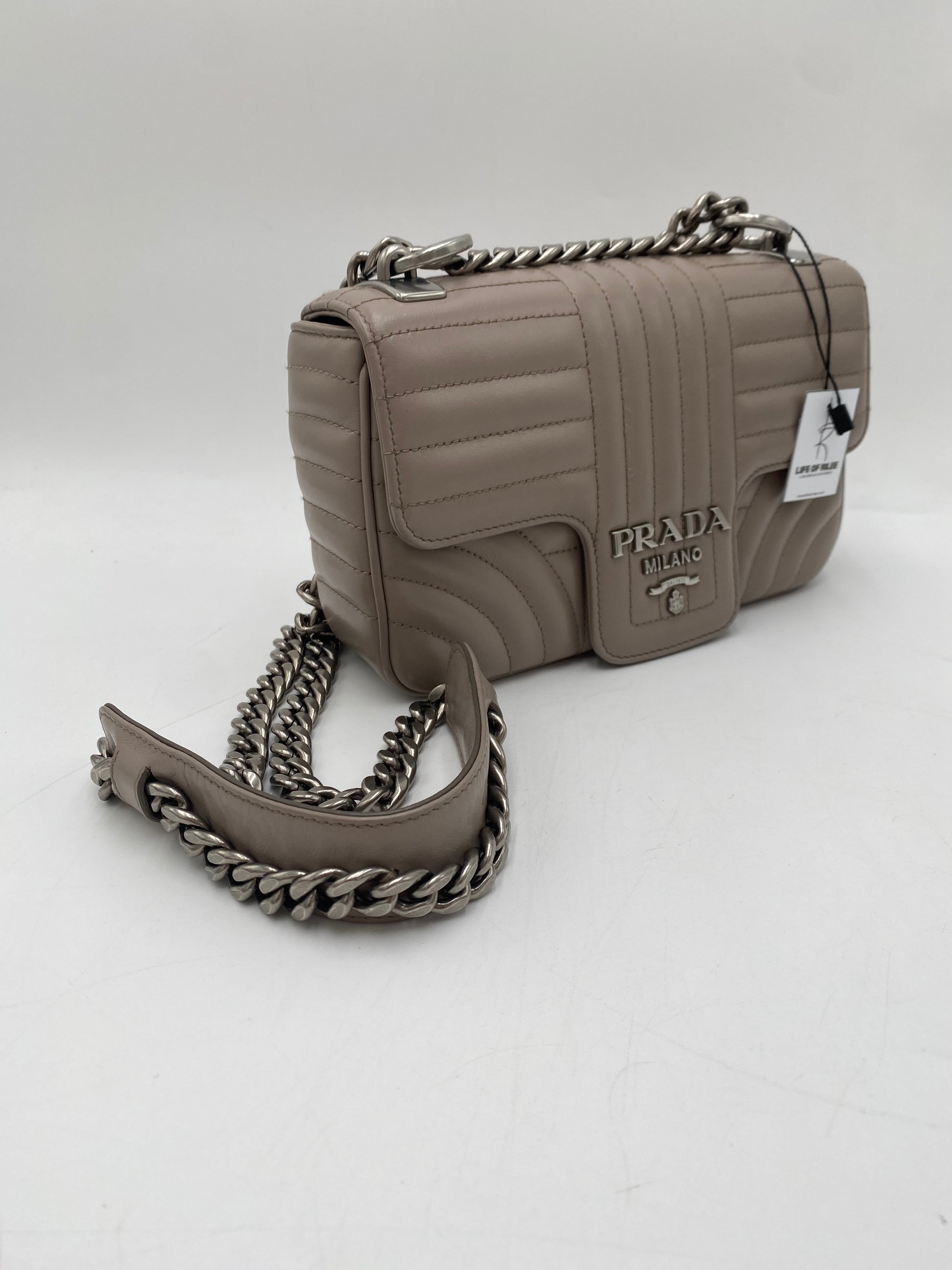 Prada Diagramme Flap