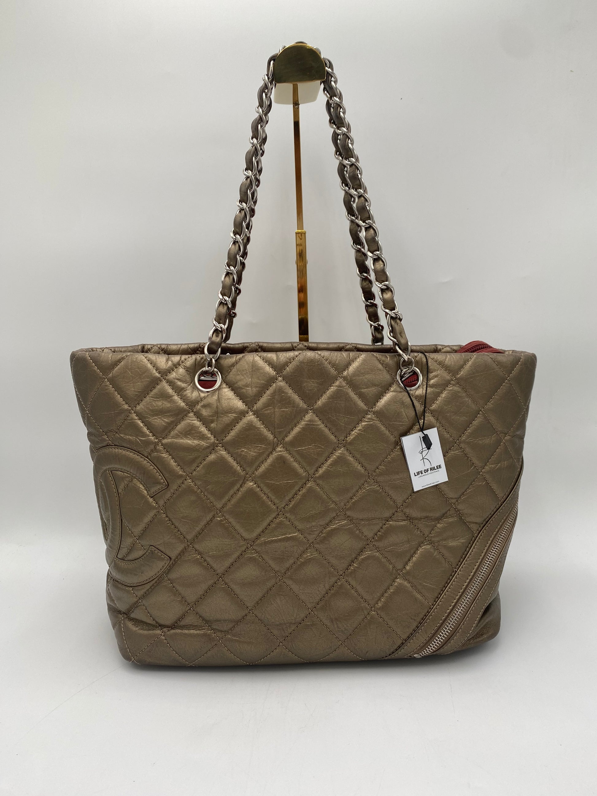 Chanel Cambon Zip Tote