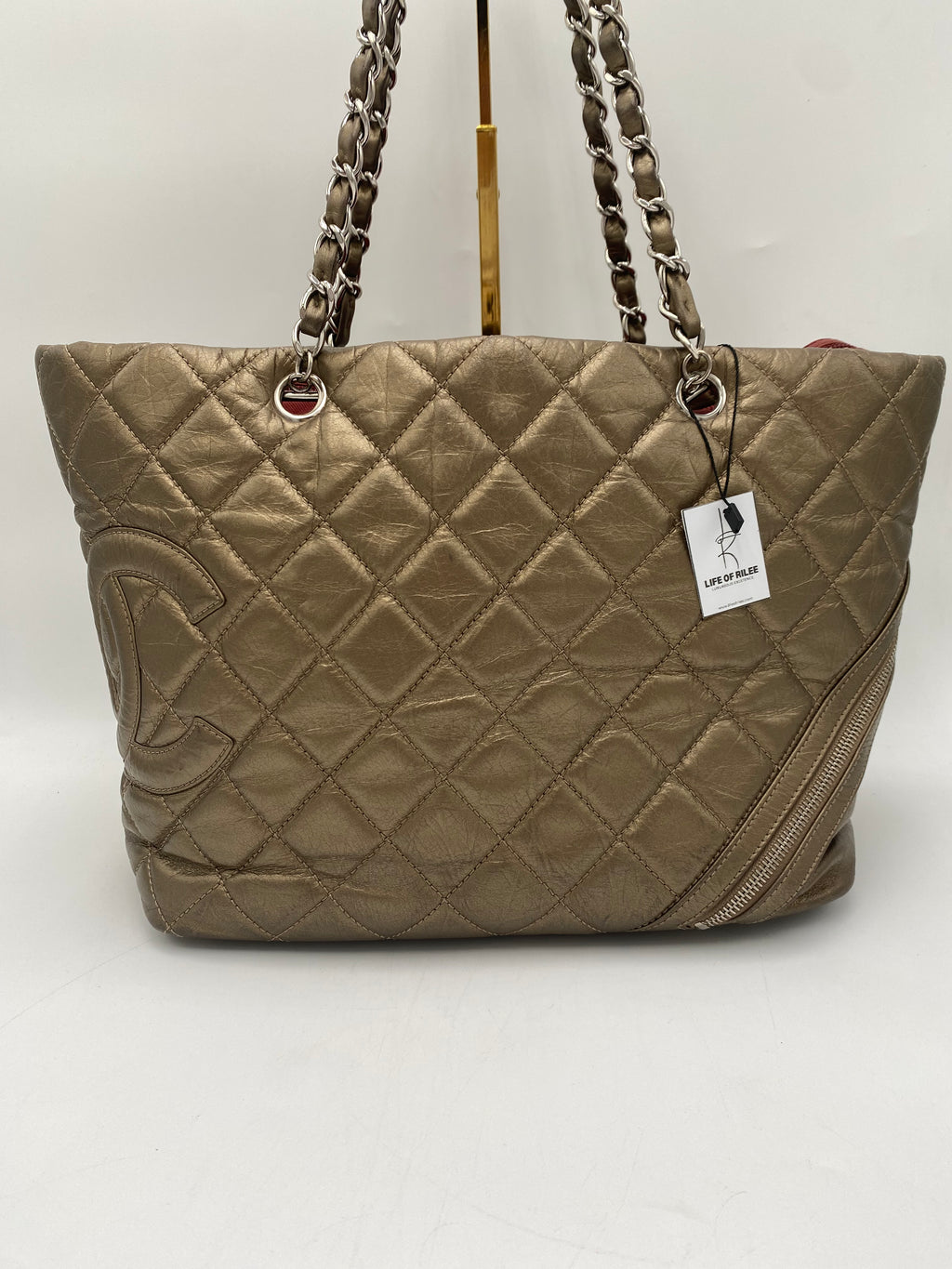 Chanel Cambon Zip Tote