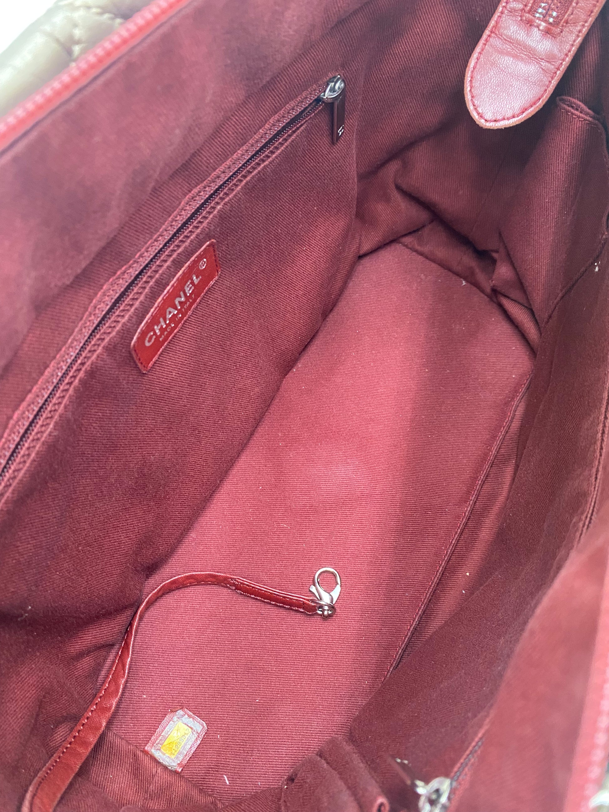 Chanel Cambon Zip Tote