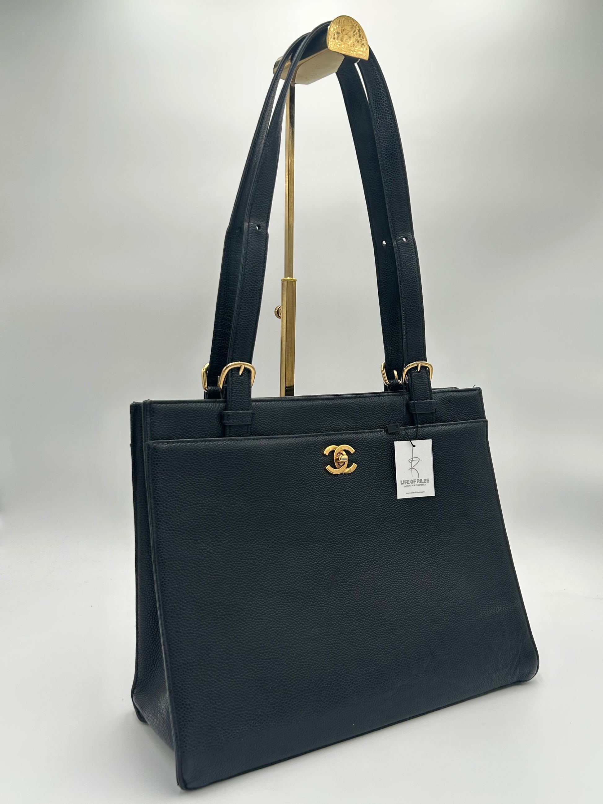 Chanel Twistlock Tote