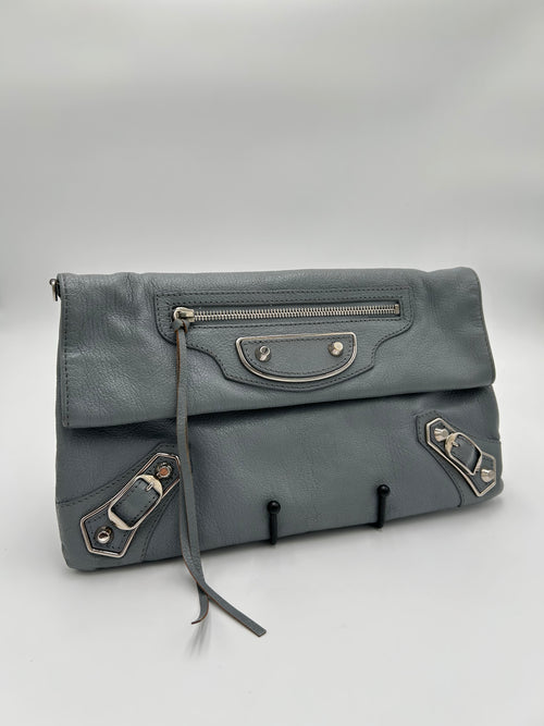 Balenciaga Envelope Metallic Edge