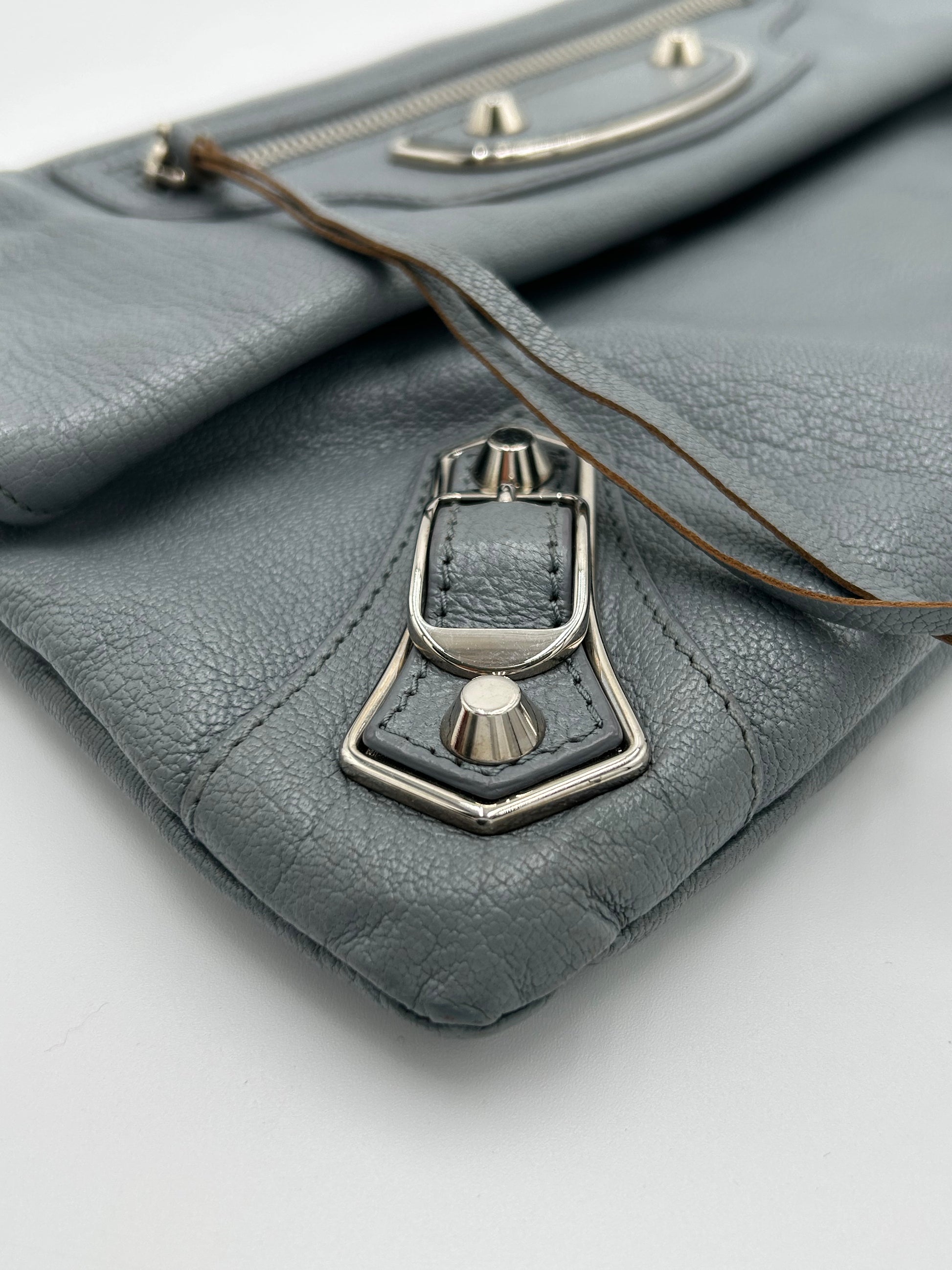 Balenciaga Envelope Metallic Edge