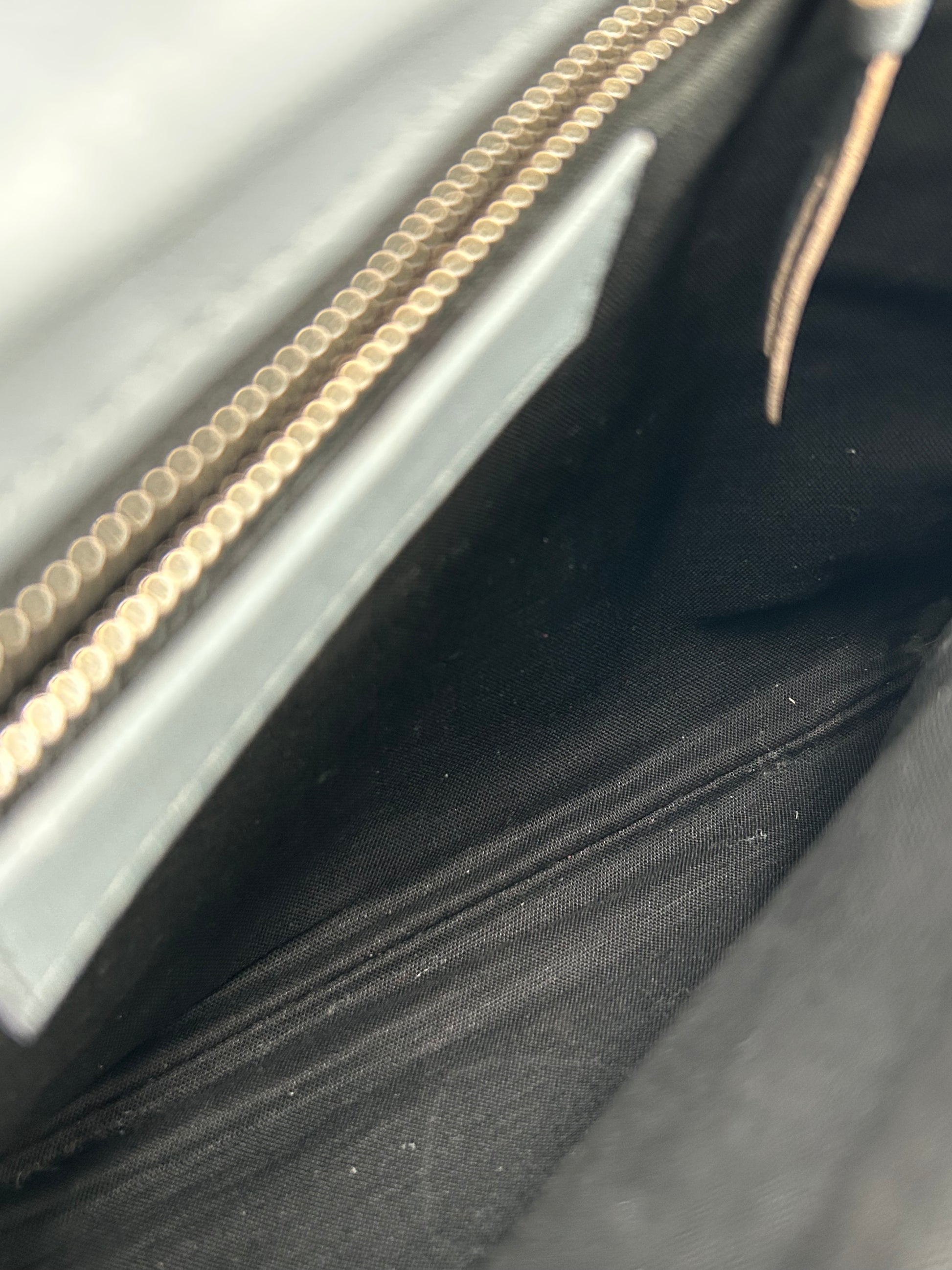 Balenciaga Envelope Metallic Edge