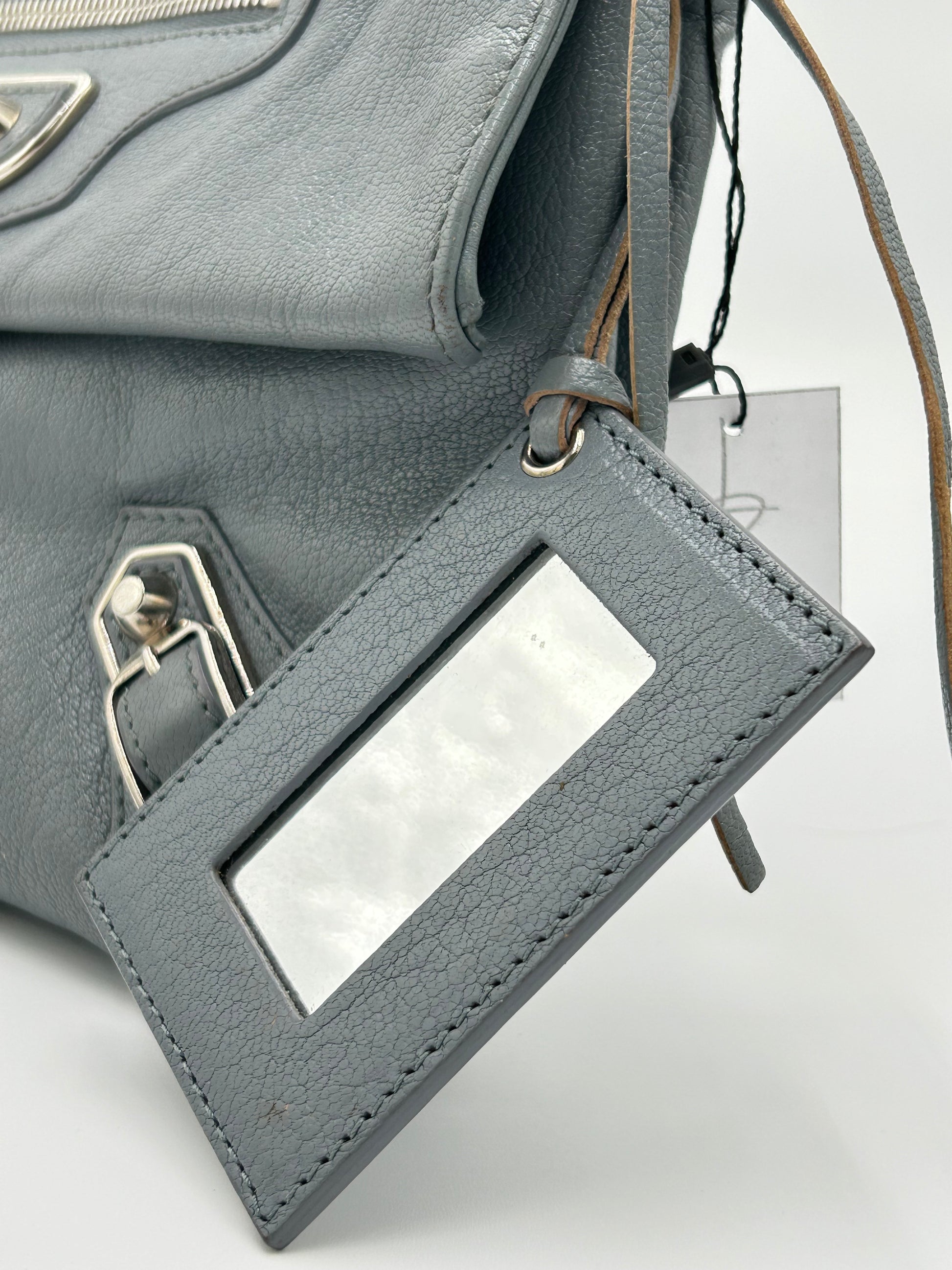 Balenciaga Envelope Metallic Edge