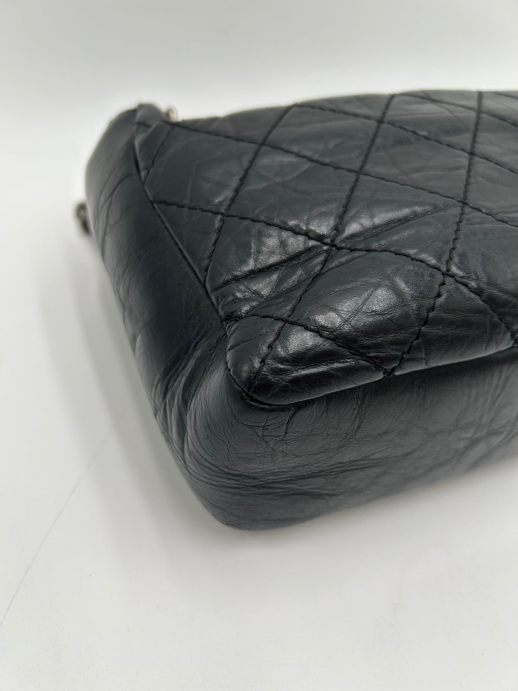 Chanel Quilted Aged Calf Flap