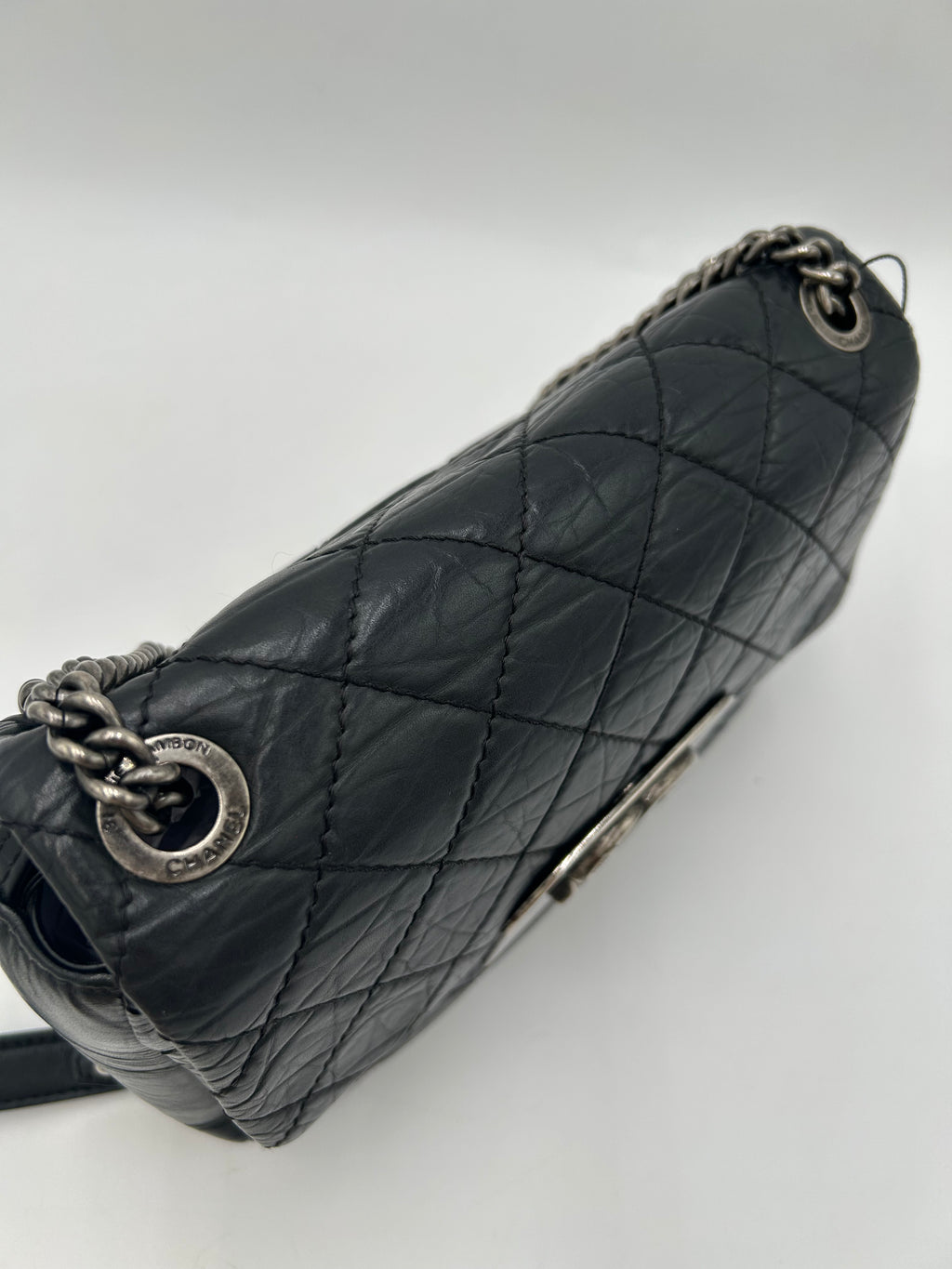 Chanel Quilted Aged Calf Flap