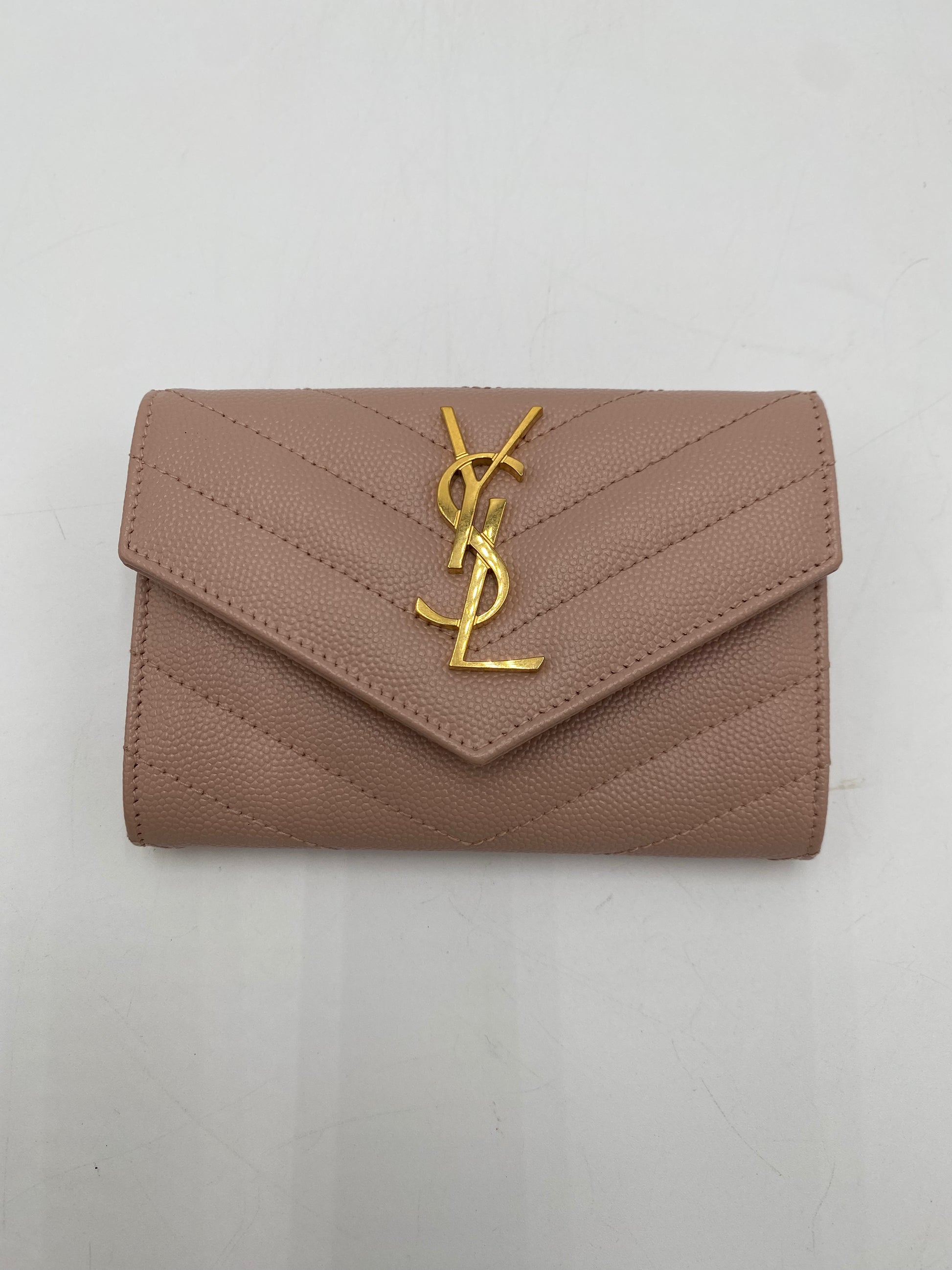 YSL Cassandra Compact Wallet