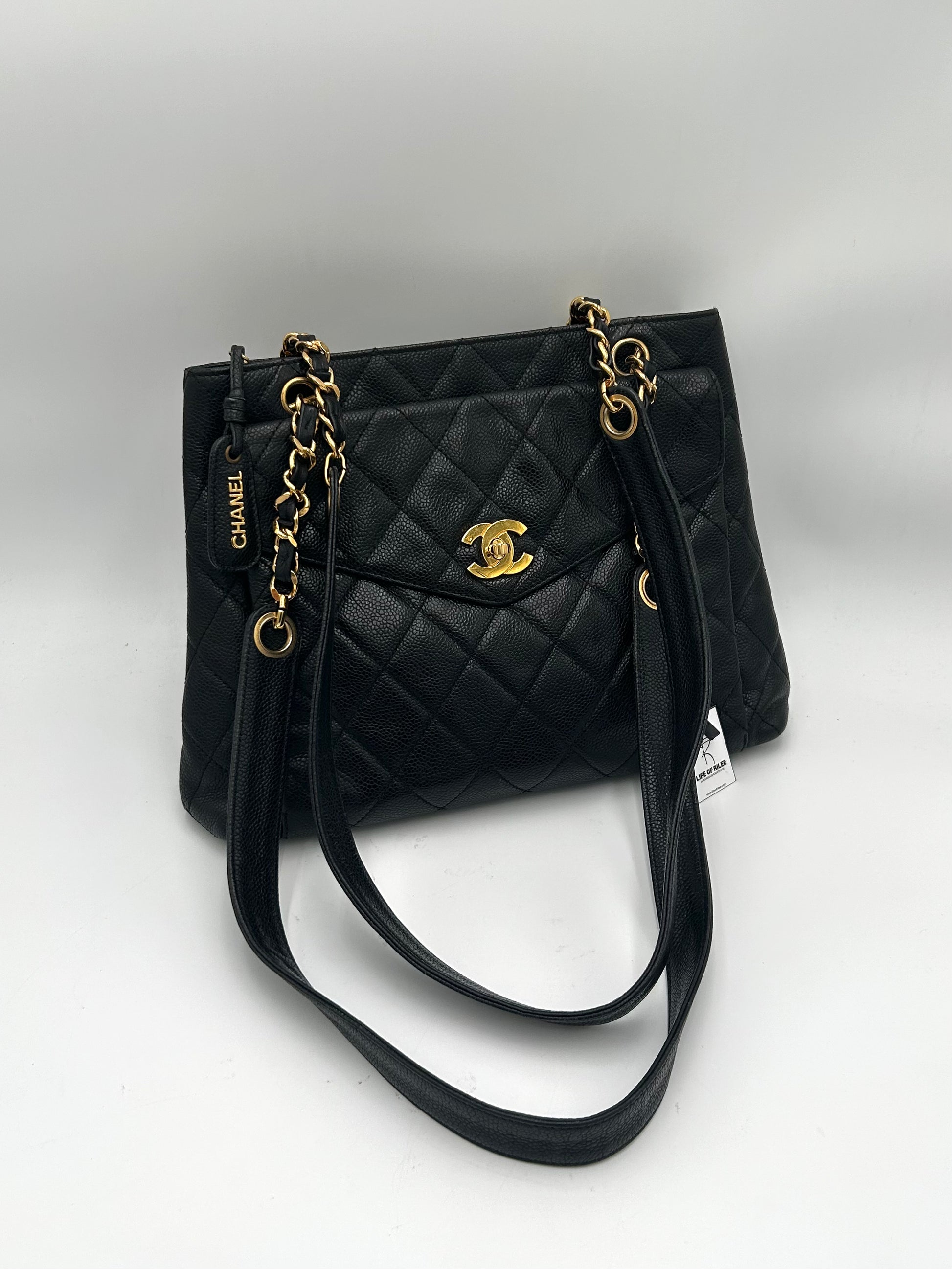 Chanel Turnlock Chain Shoulder Bag