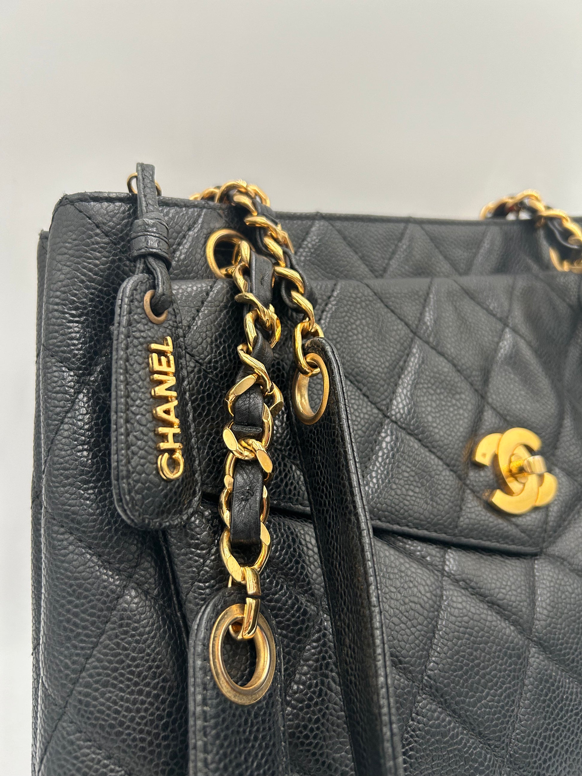 Chanel Turnlock Chain Shoulder Bag