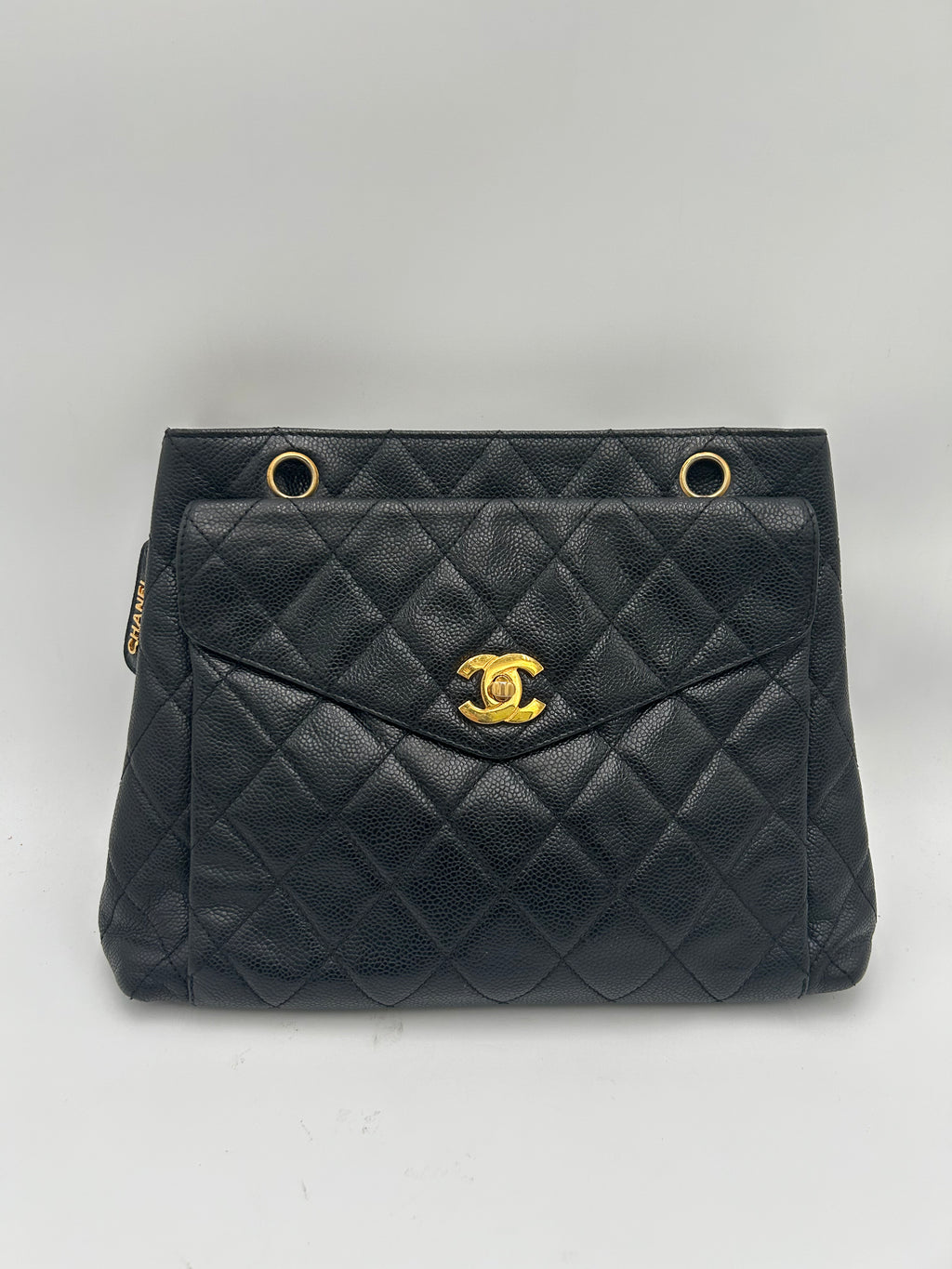Chanel Turnlock Chain Shoulder Bag