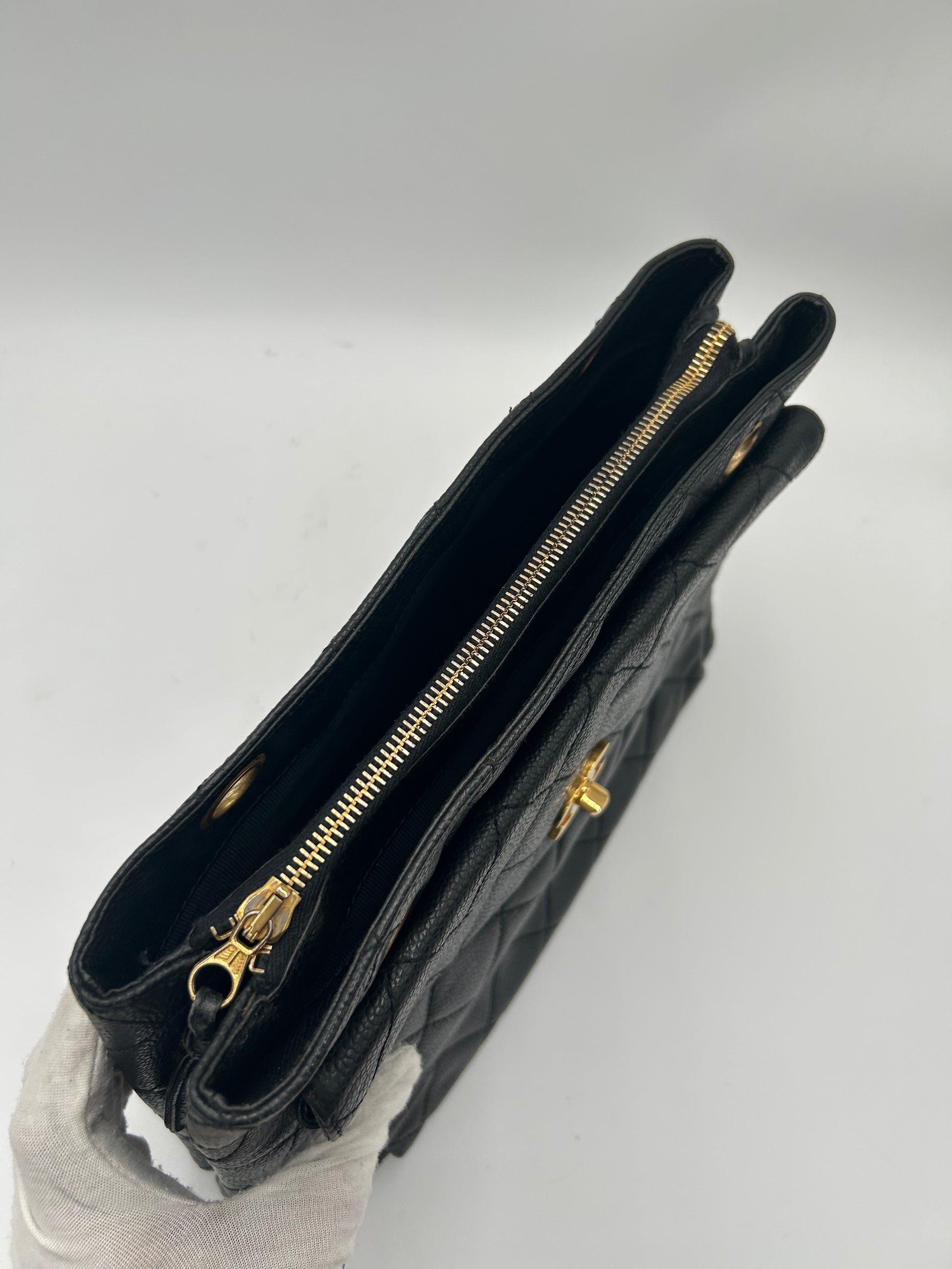 Chanel Turnlock Chain Shoulder Bag