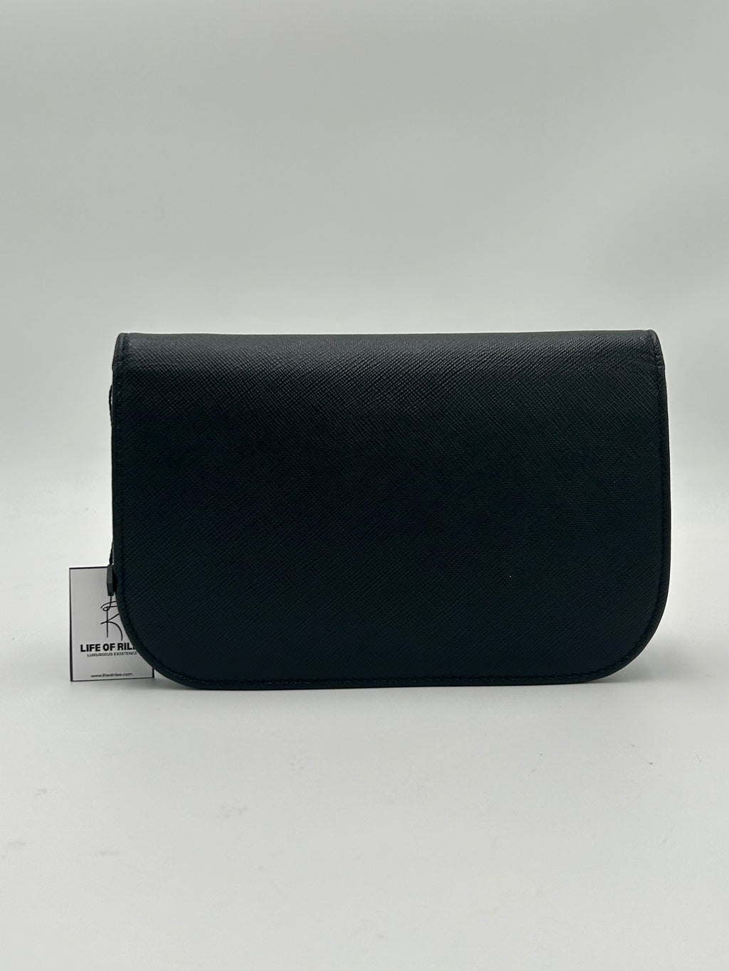 Prada Saffiano Moon Flap