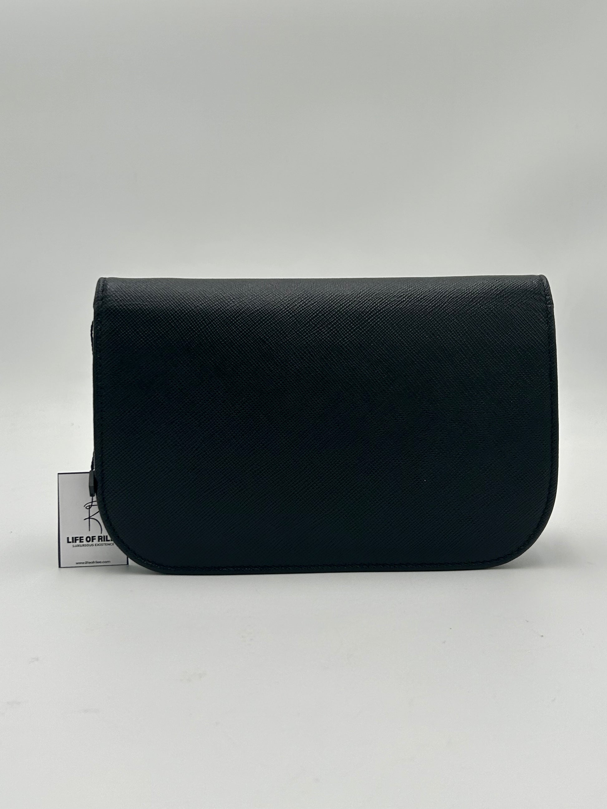 Prada Saffiano Moon Flap